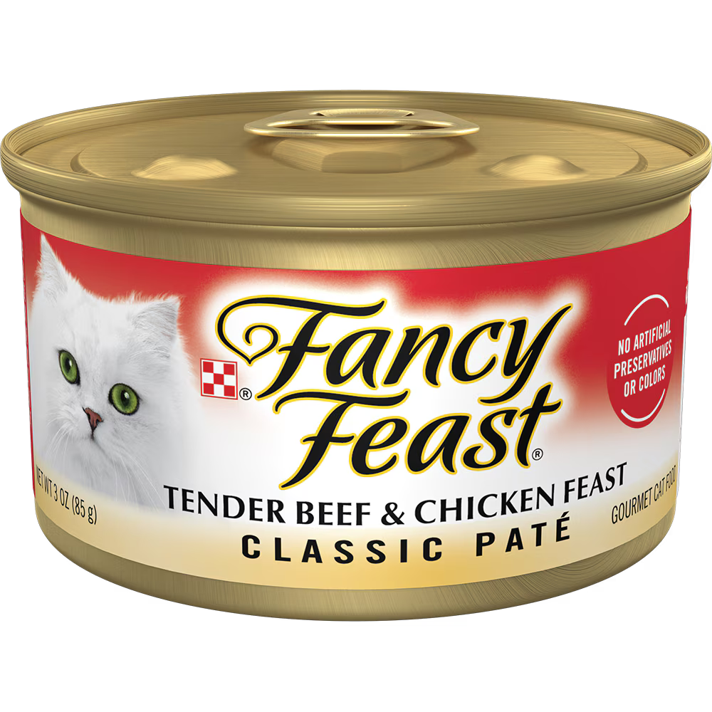 Fancy Feast Classic Pate Tender Chicken & Beef Feast 85g