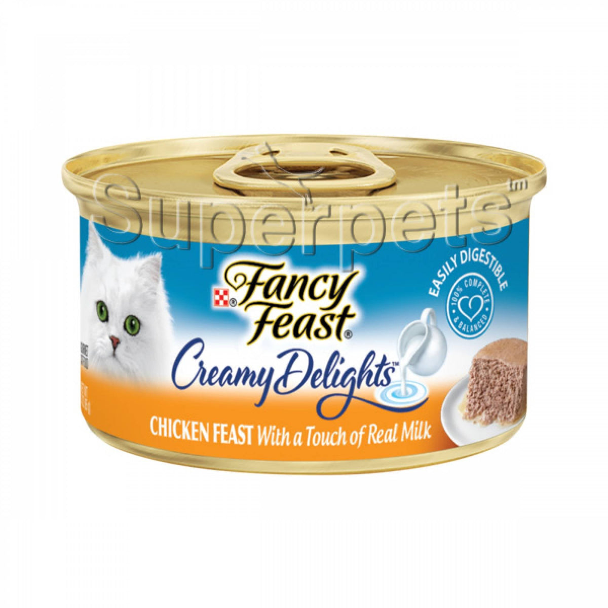 Fancy Feast - Creamy Delights Chicken Feast with a Touch of Real Milk 85gSuperpets Trading