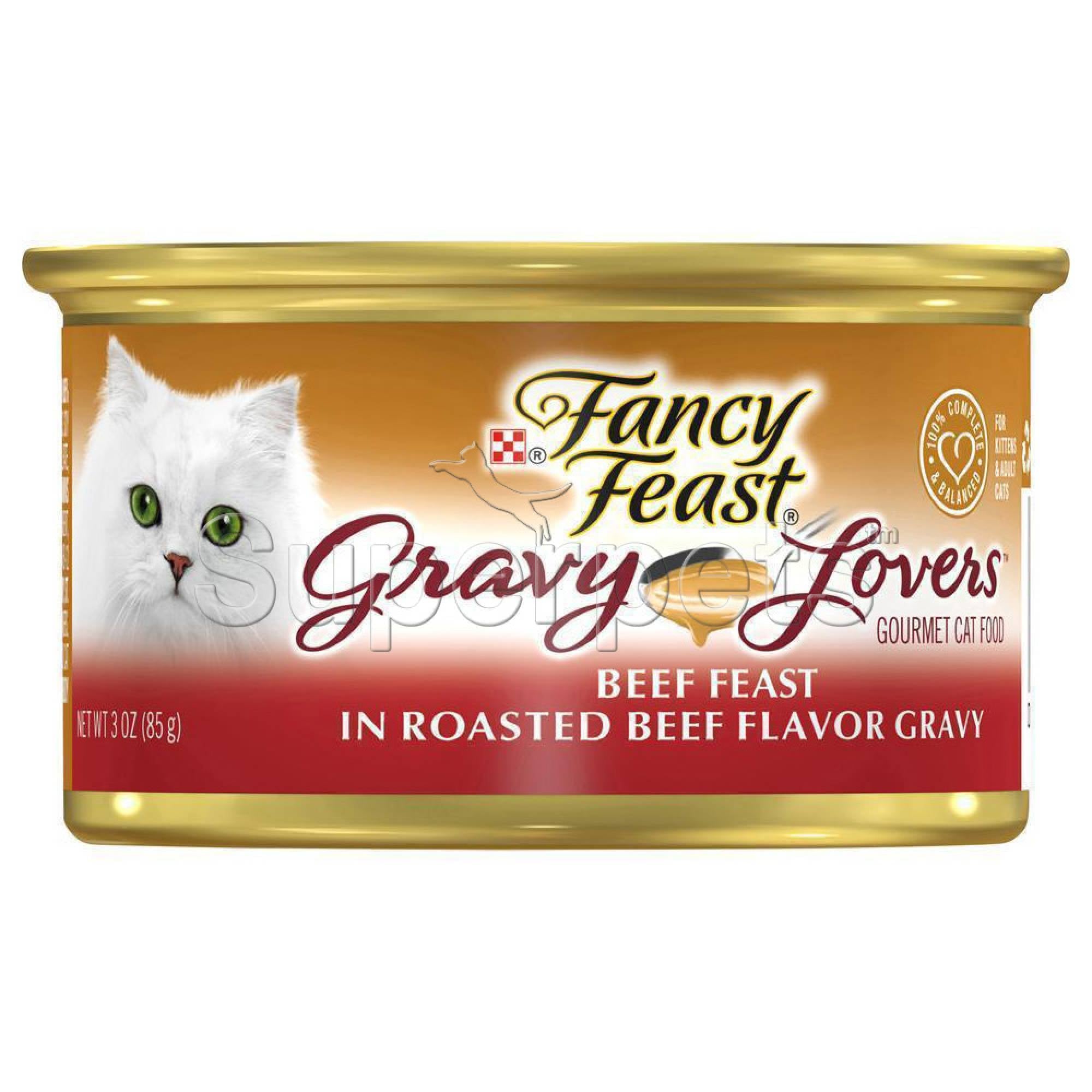 Fancy Feast - Gravy Lovers Beef Feast in Roasted Beef Flavor Gravy 85gSuperpets Trading