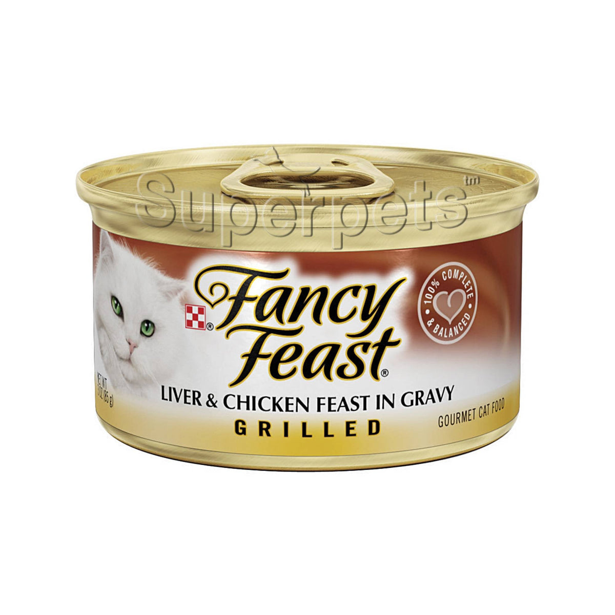 Fancy Feast - Grilled Liver and Chicken Feast in Gravy 85gSuperpets Trading
