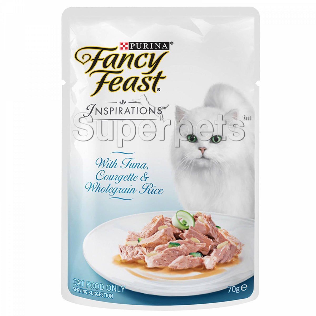 Fancy Feast - Inspirations with Tuna, Courgette & Wholegrain Rice 70gSuperpets Trading