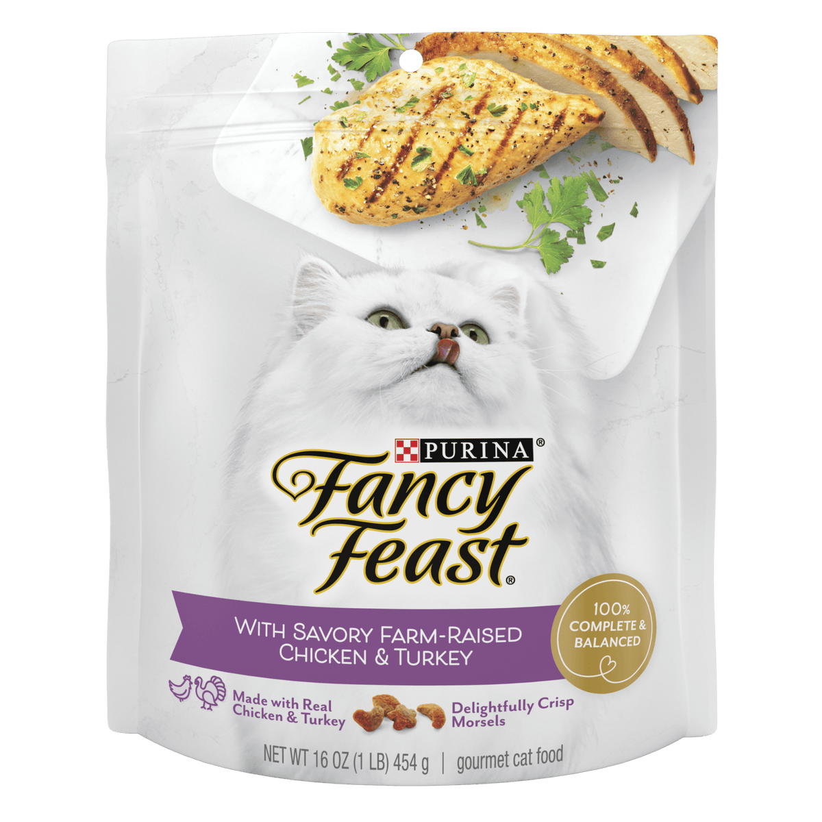 Fancy Feast - Savory Chicken & Turkey 454g (1lb)Superpets Trading