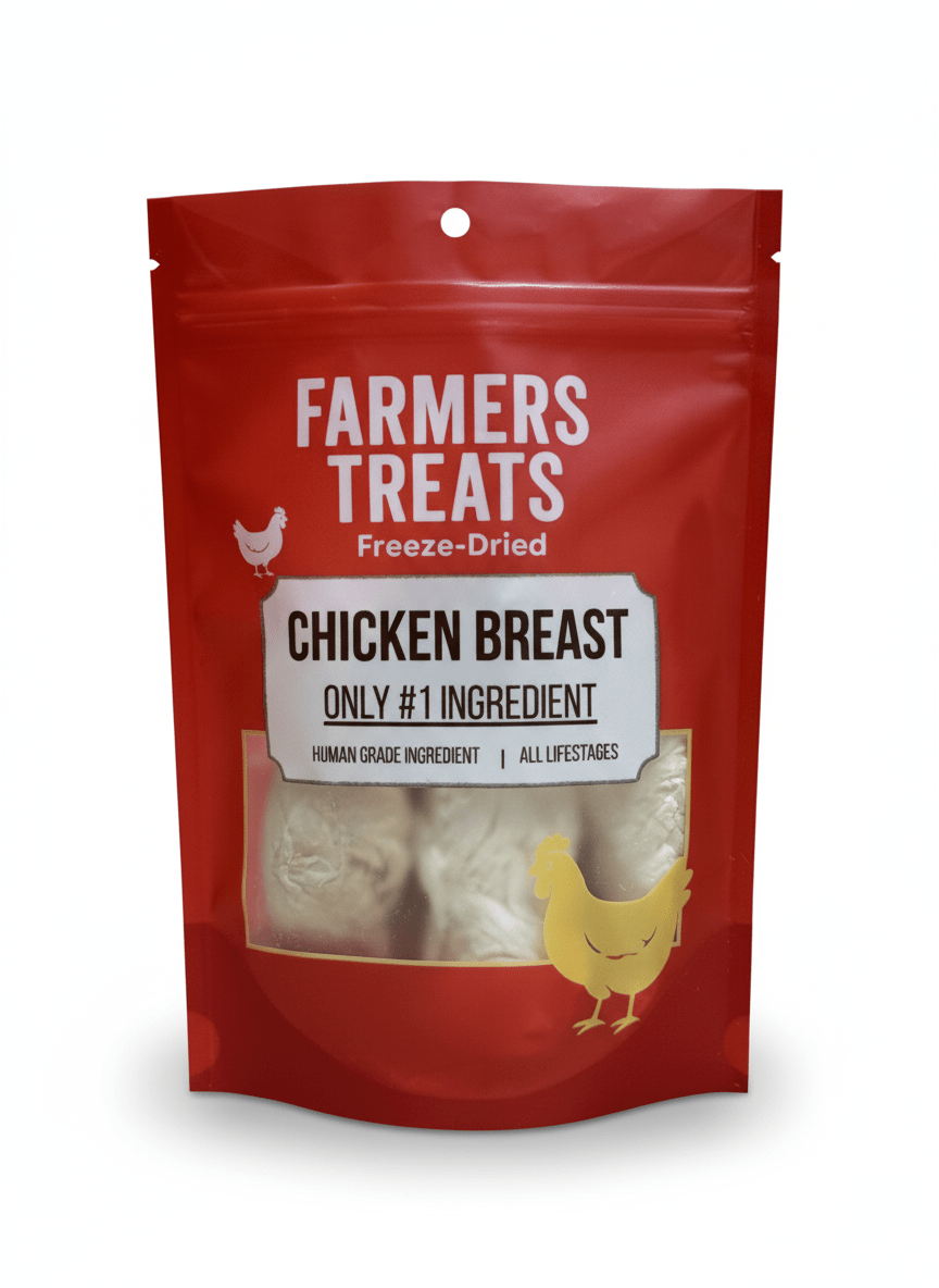 Farmers Treats Freeze Dried Chicken Breast (4pcs)DogsSuperpets Trading