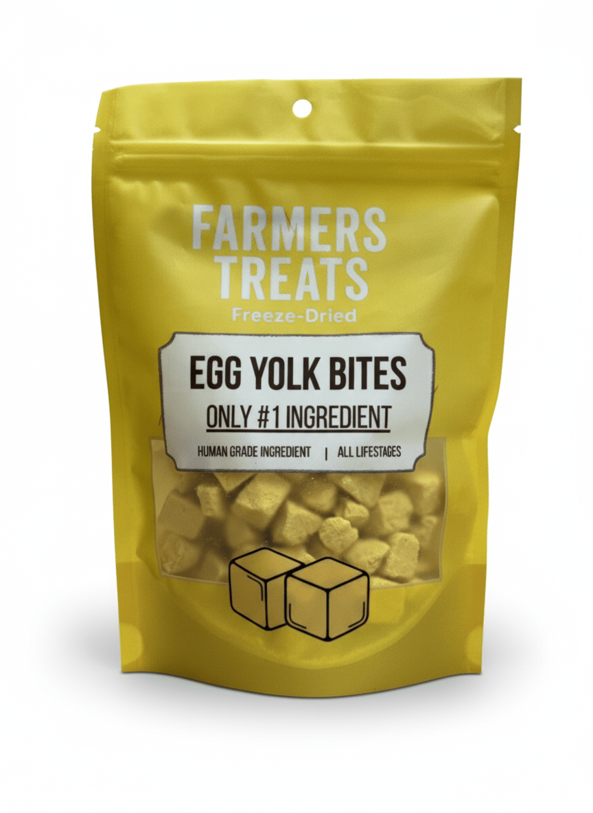 Farmers Treats Freeze Dried Egg Yolk 100gDogsSuperpets Trading