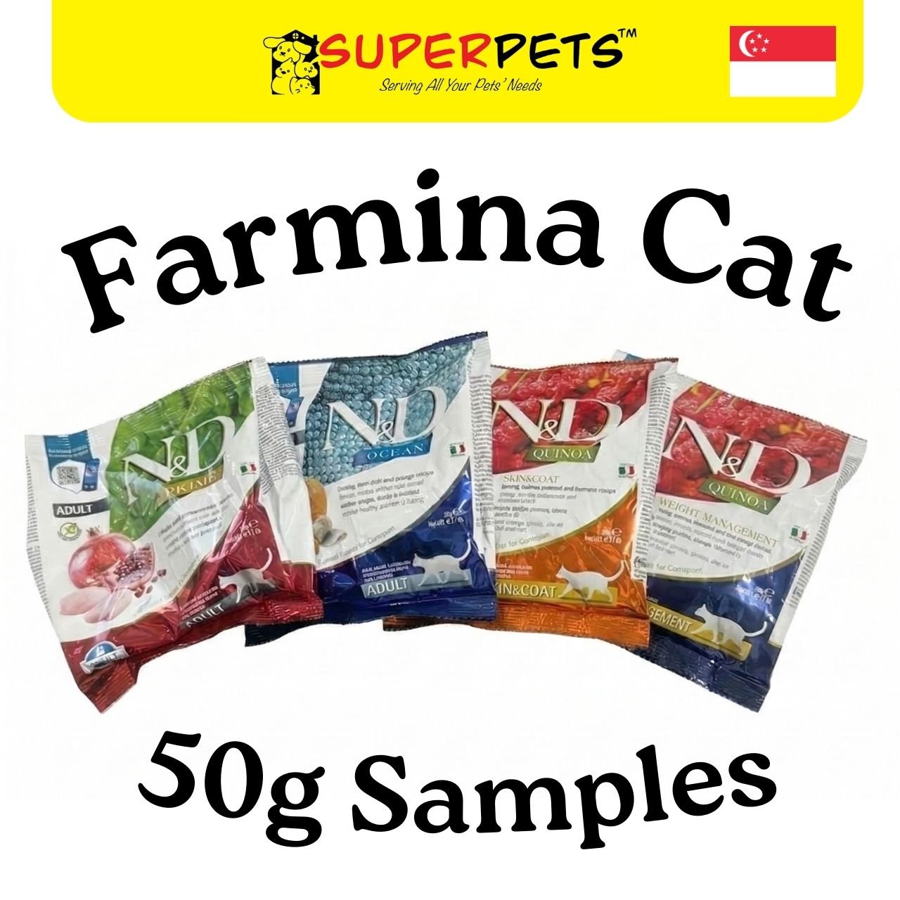 Farmina Cat SamplesCatsSuperpets Trading