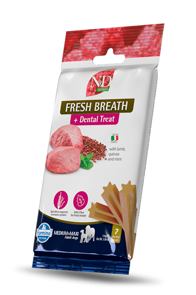 Farmina Dog Dental Treats Quinoa with Fresh Breath SupportDogsSuperpets Trading