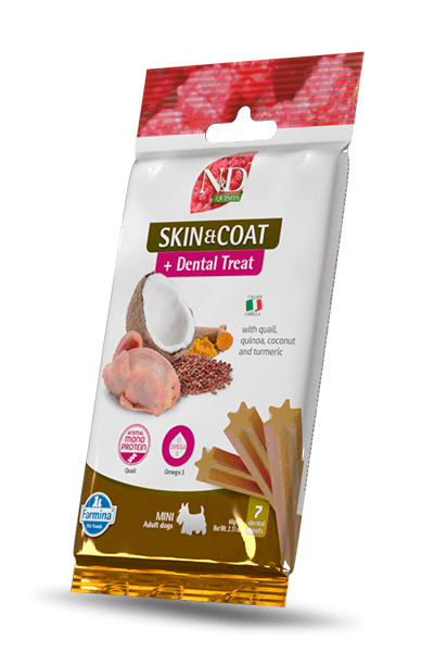 Farmina Dog Dental Treats Quinoa with Skin & Coat SupportDogsSuperpets Trading