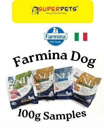 Farmina Dog SamplesDogsSuperpets Trading