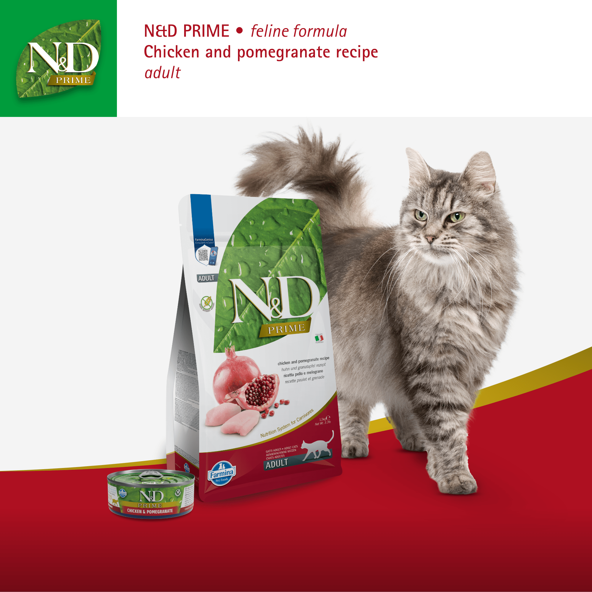 Farmina N&D Cat Adult Grain-Free - Chicken & PomegranateCatsSuperpets Trading