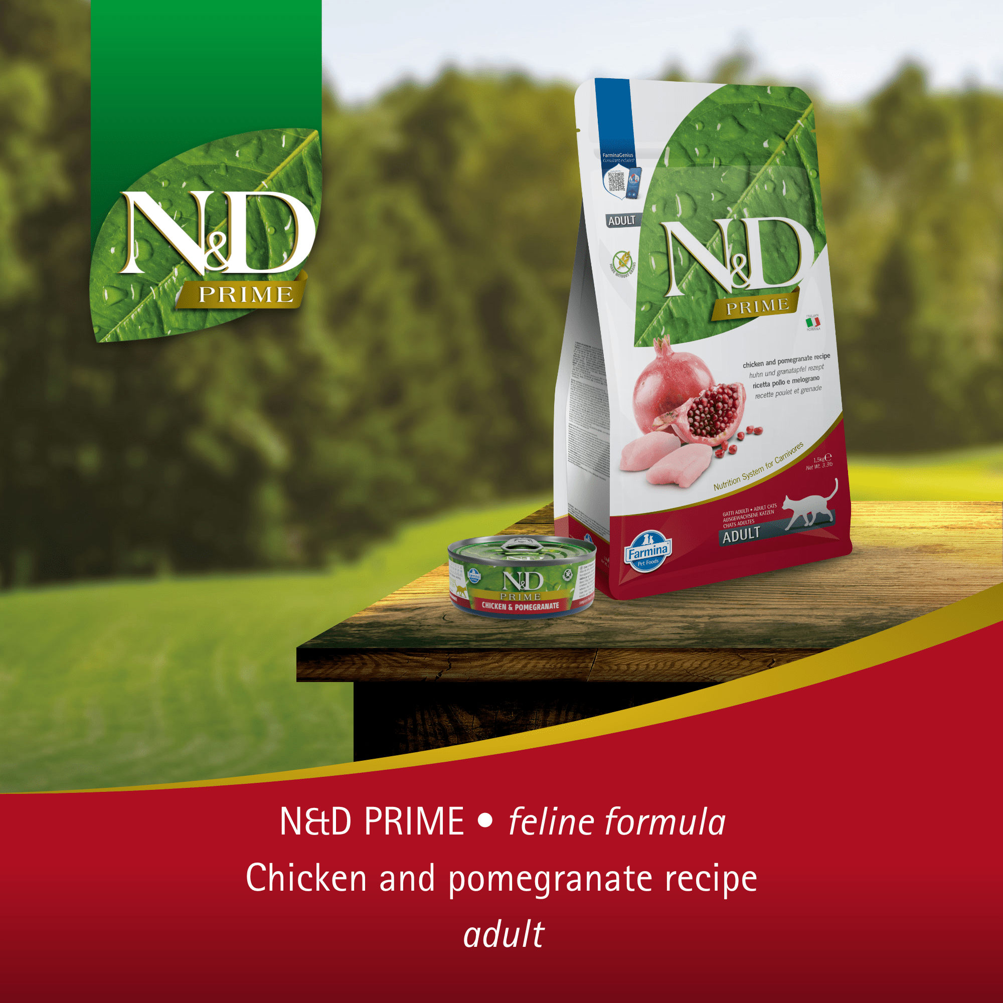 Farmina N&D Cat Adult Grain-Free - Chicken & PomegranateCatsSuperpets Trading
