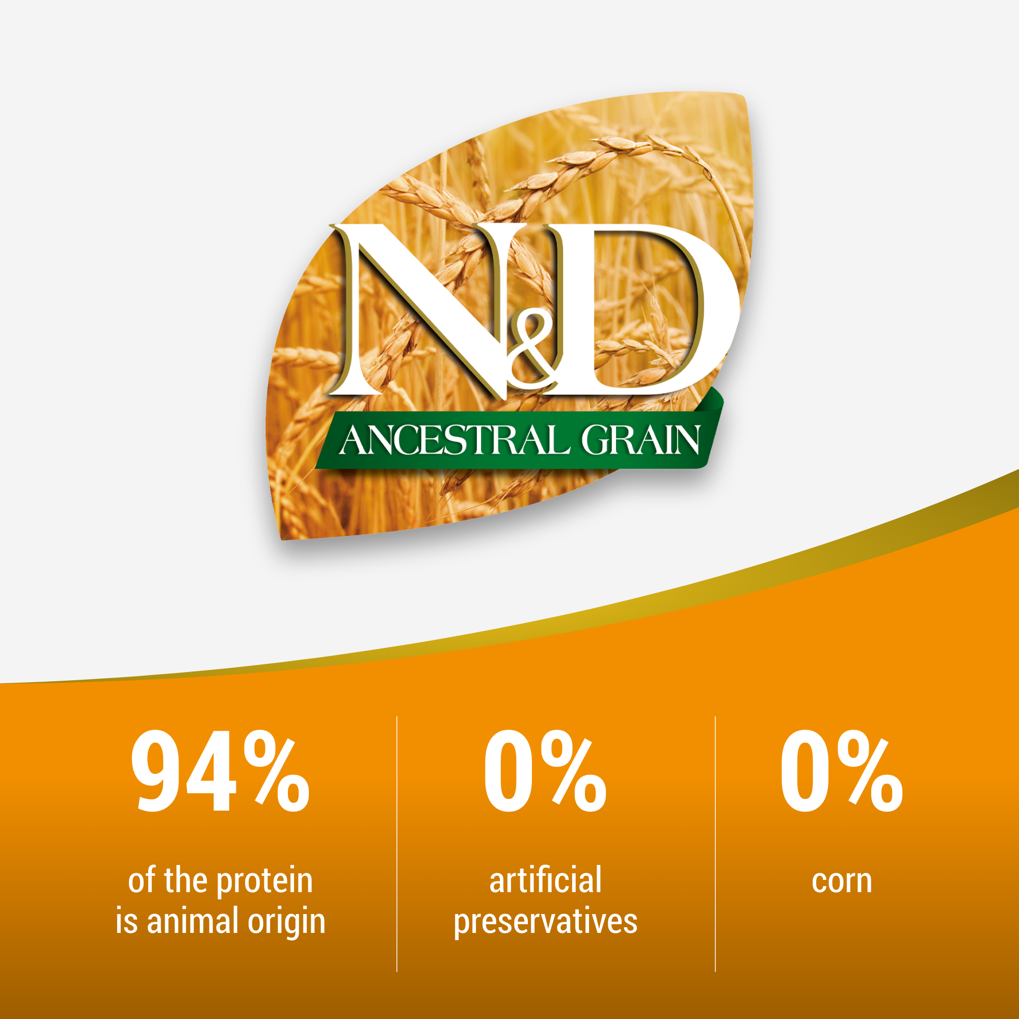 Farmina N&D Ancestral Grain Cat Adult - Lamb & Blueberry