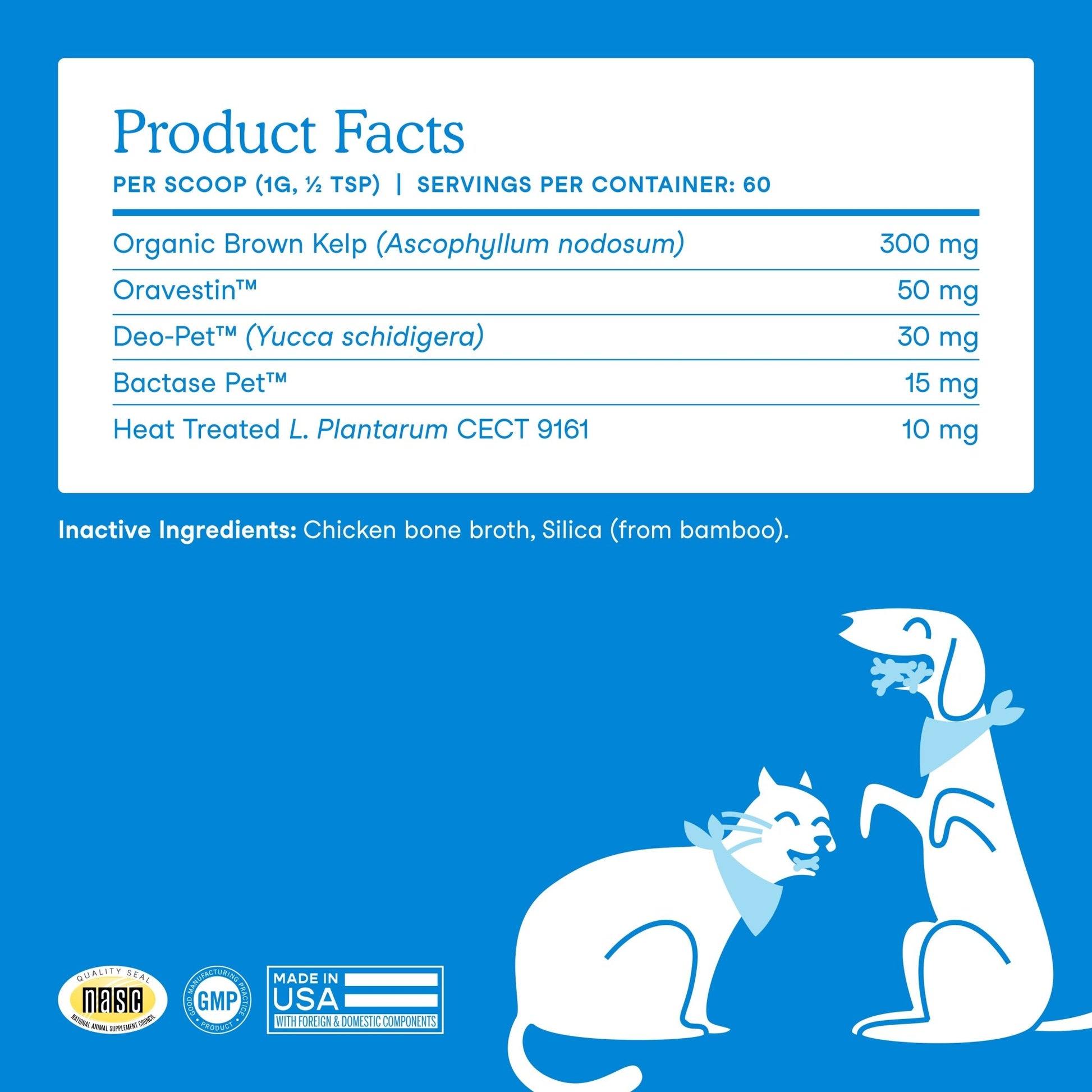 Fera Dental Support Supplements 60 serving For dogs and catsCatsSuperpets Trading