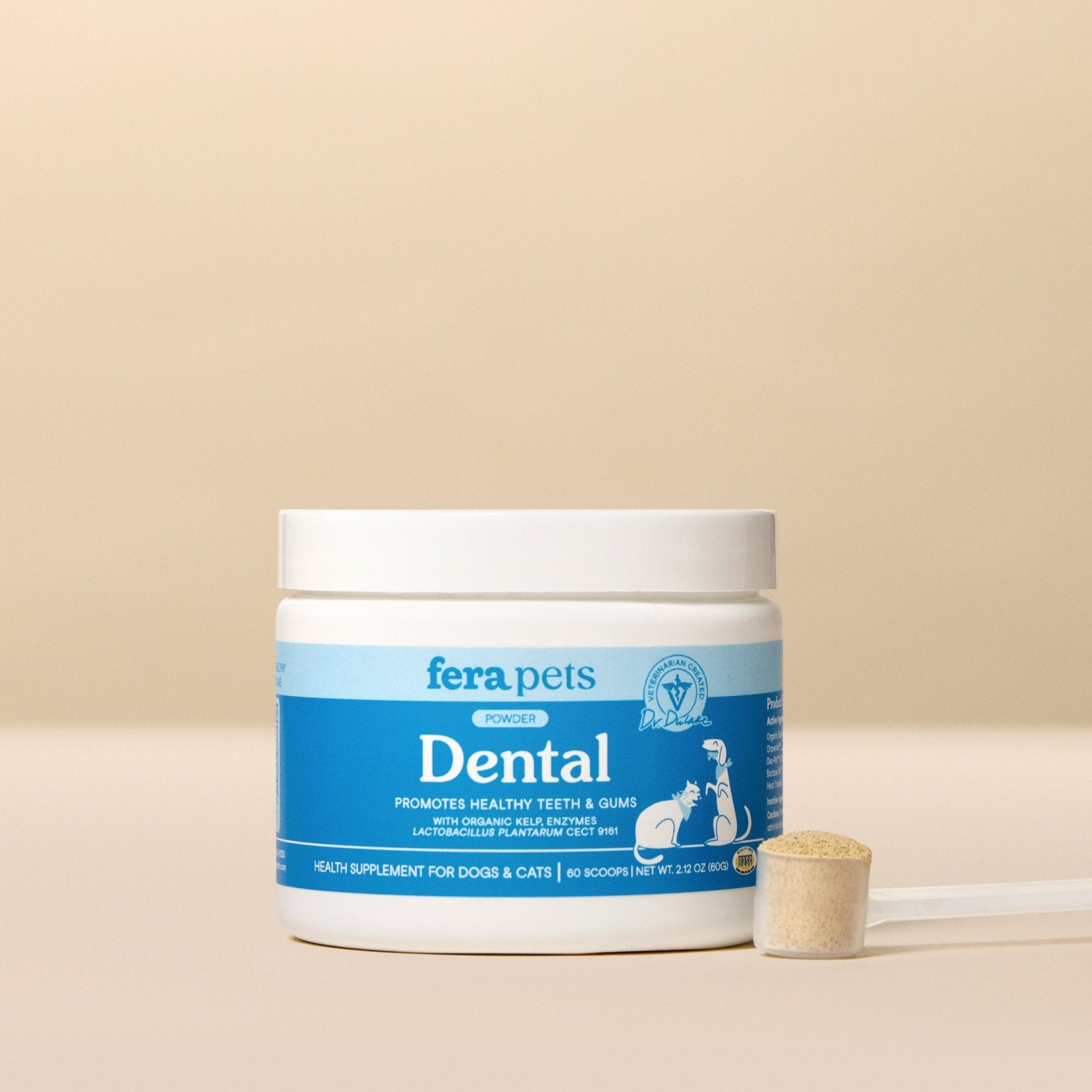 Fera Dental Support Supplements 60 serving For dogs and catsCatsSuperpets Trading