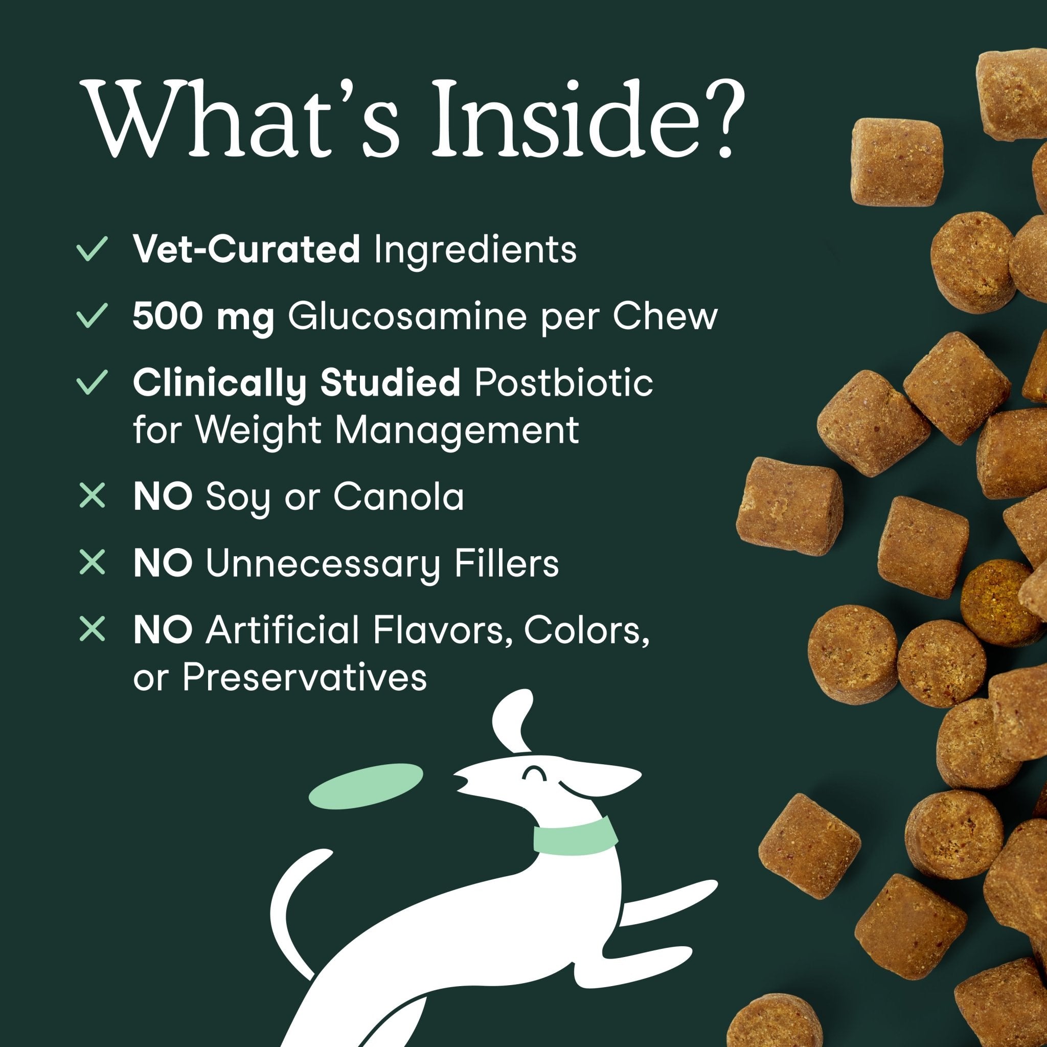 Fera Hip + Joint Soft Chews Supplements 30 chewsDogsSuperpets Trading