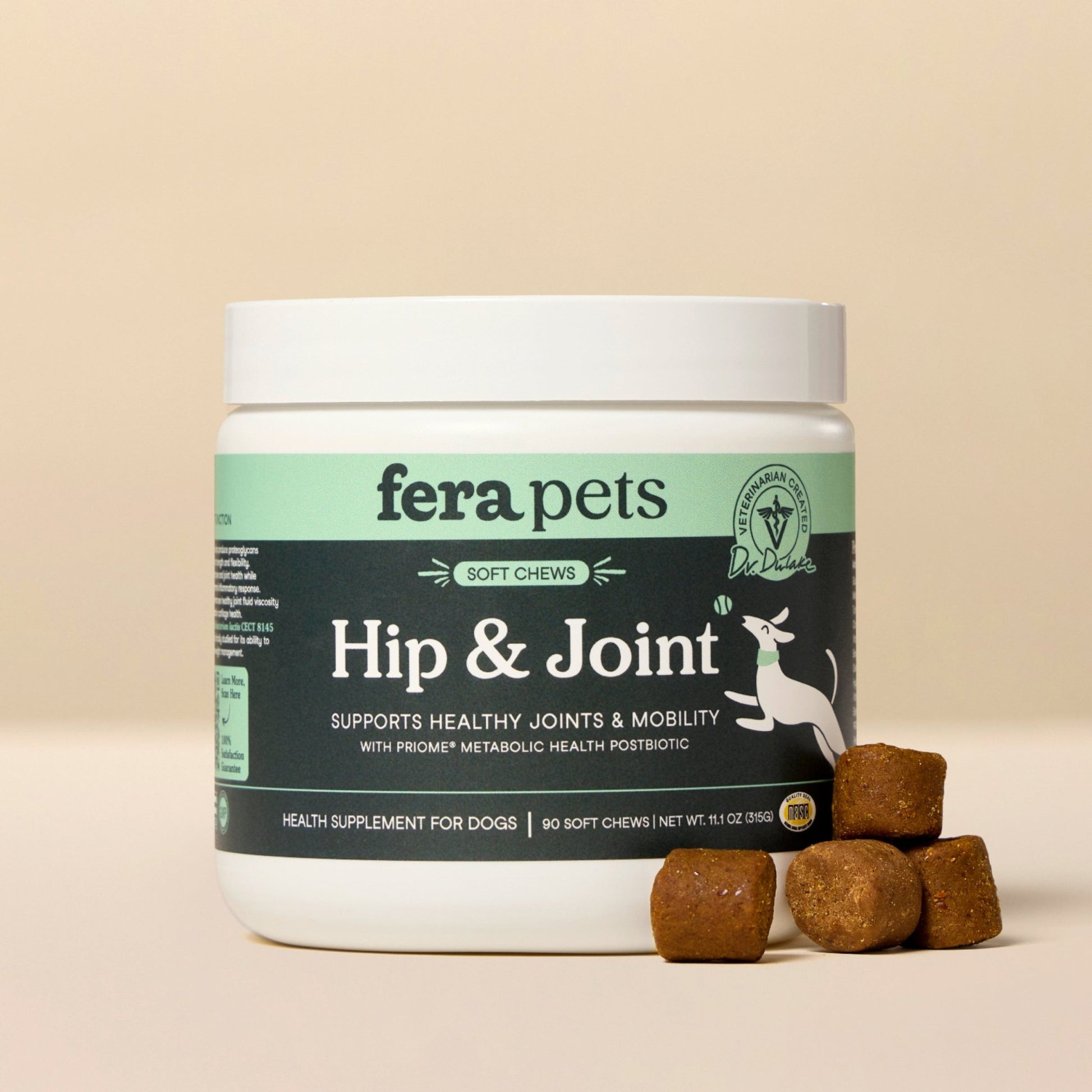 Fera Hip + Joint Soft Chews Supplements 30 chewsDogsSuperpets Trading