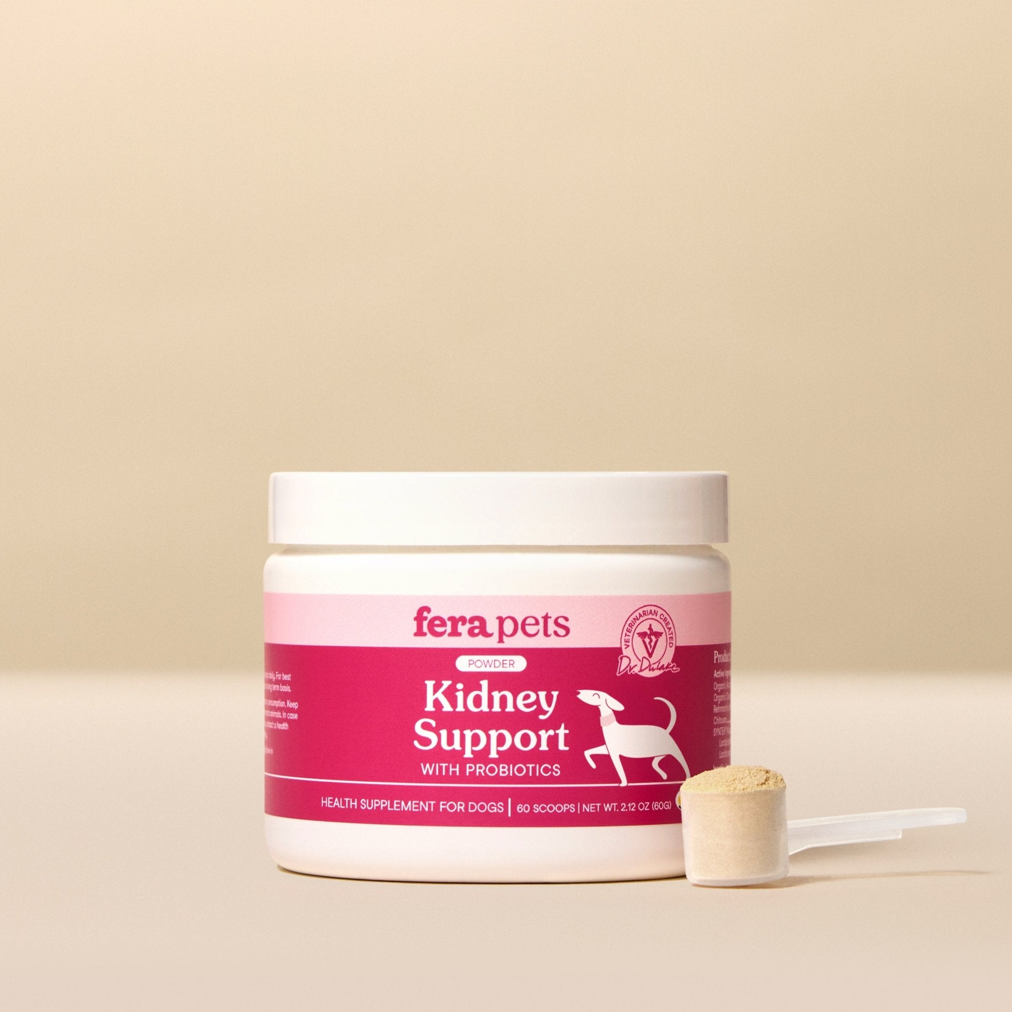 Fera Kidney Support Supplements 60 serving For DogsDogsSuperpets Trading