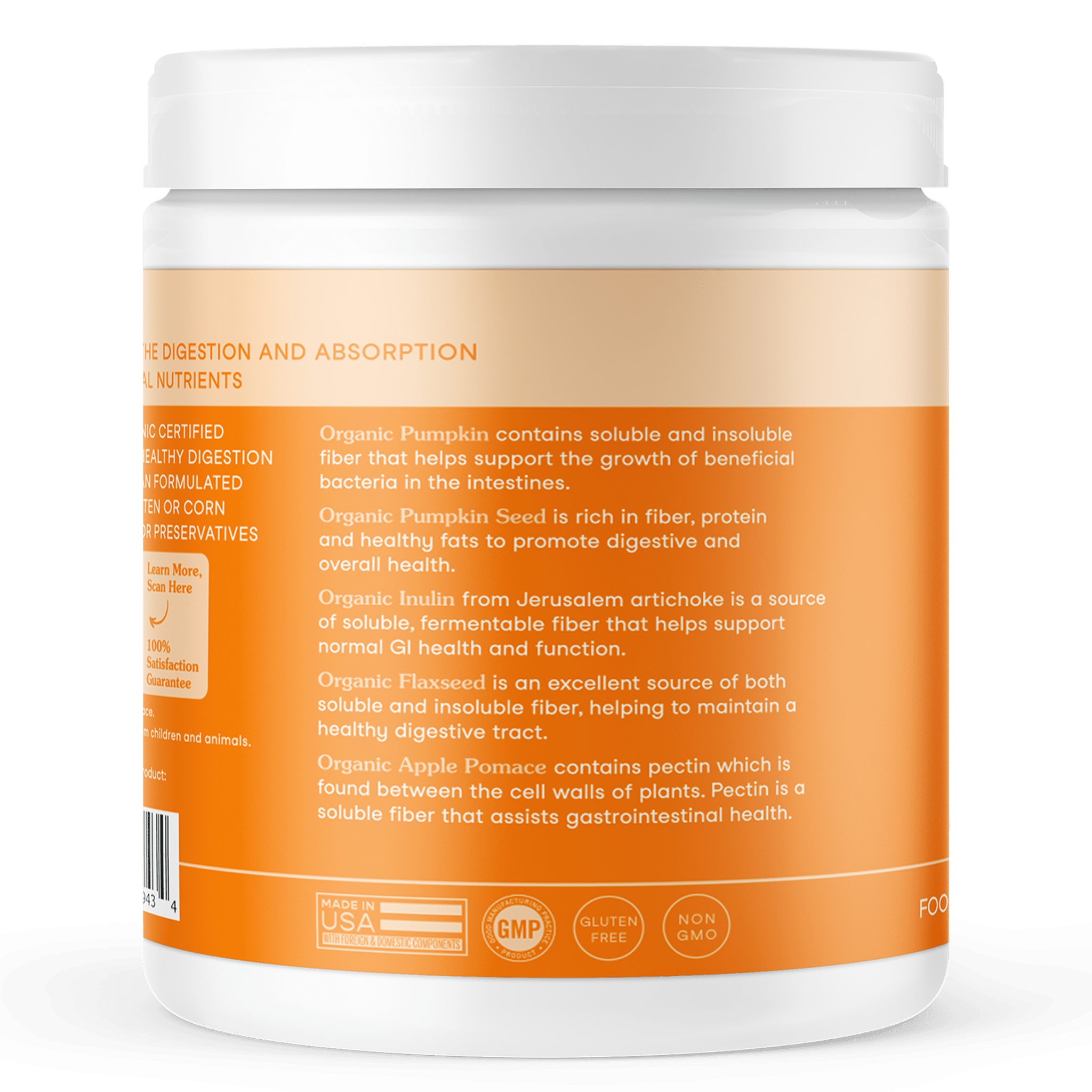 Fera Pumpkin Digestion Fiber Supplements 90 serving for dogs and catsCatsSuperpets Trading