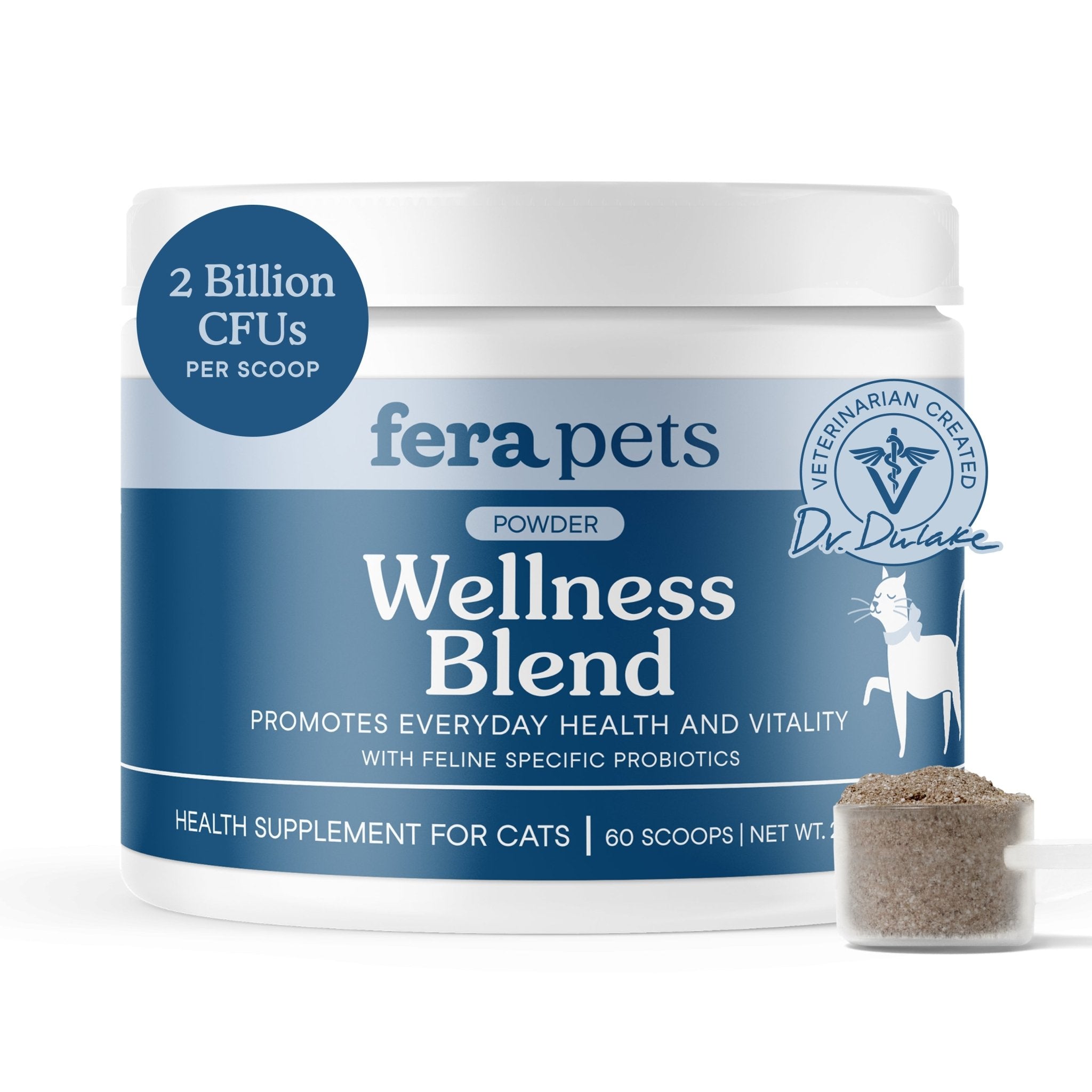 Fera Wellness Support Supplements 60 serving For catsCatsSuperpets Trading