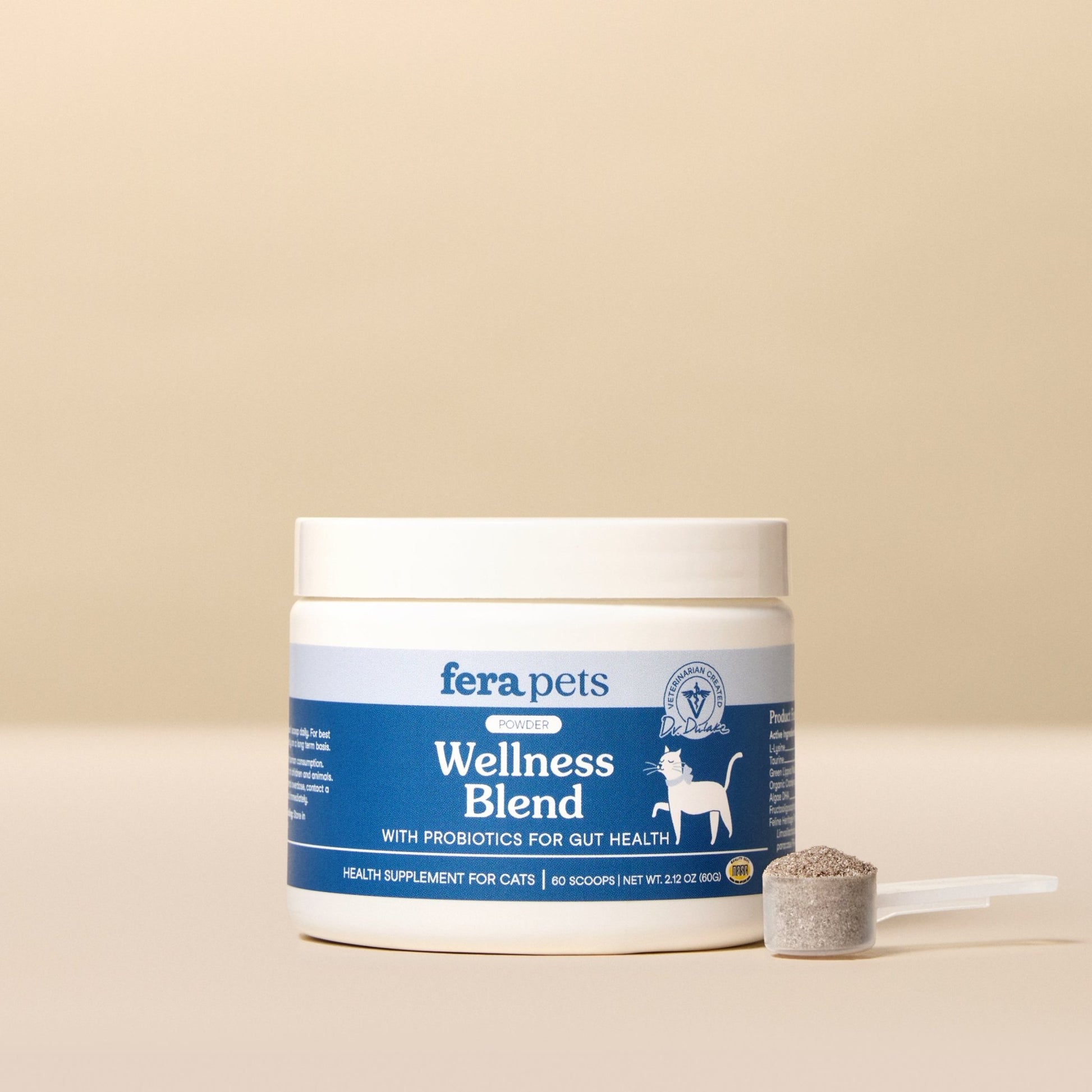 Fera Wellness Support Supplements 60 serving For catsCatsSuperpets Trading