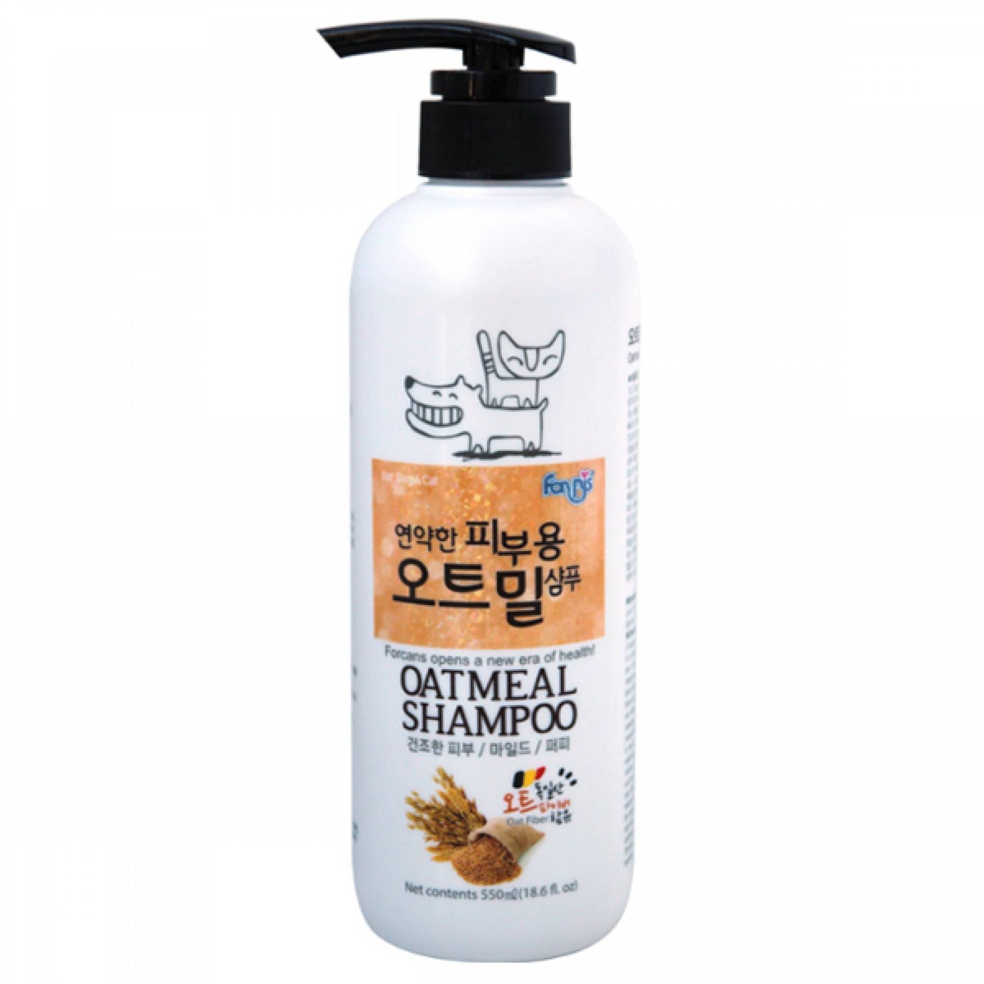 Forbis Oatmeal Shampoo for Cats & Dogs 550mlSuperpets Trading
