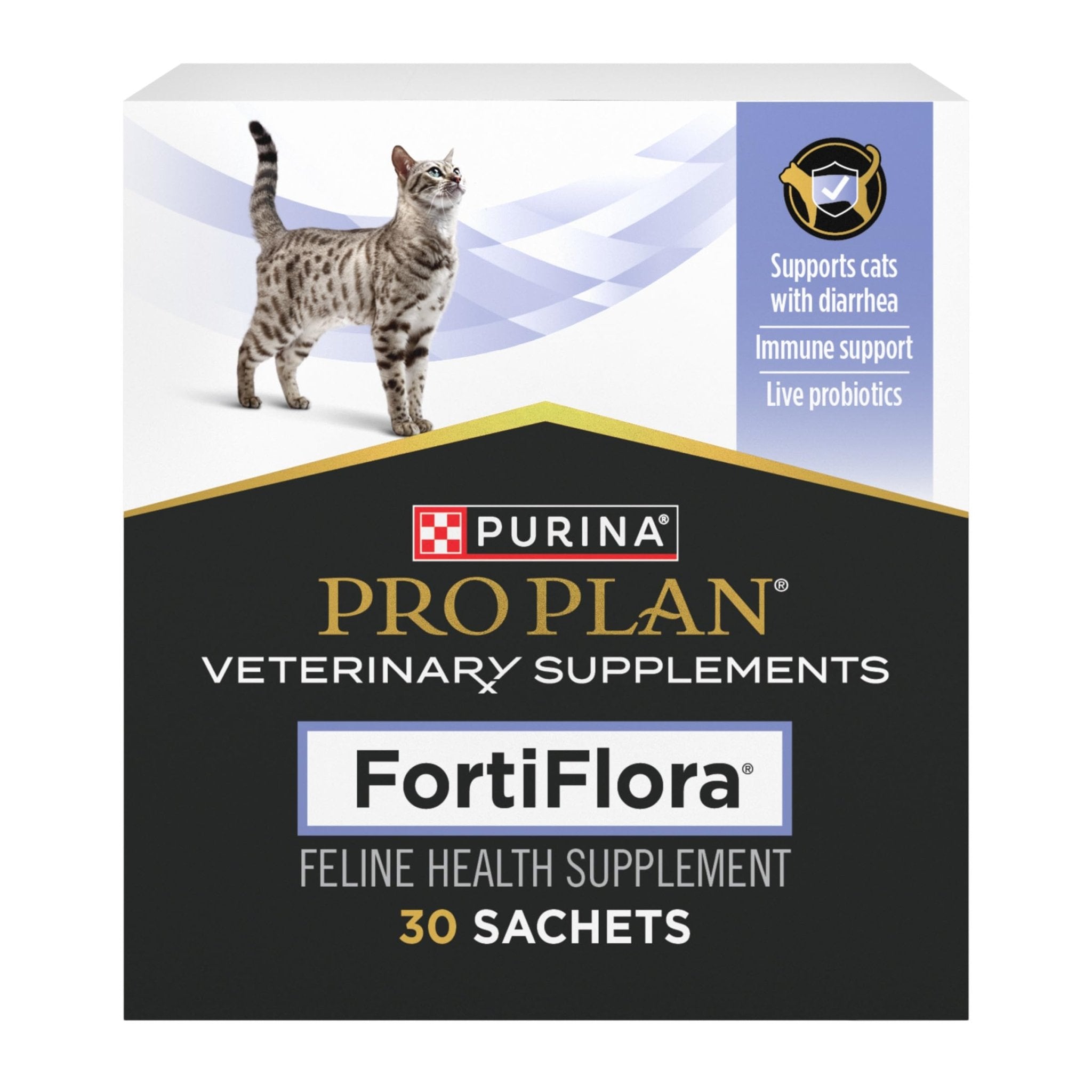 Forti Flora Probiotics for Cats 1 box 30 SachetsCatsSuperpets Trading