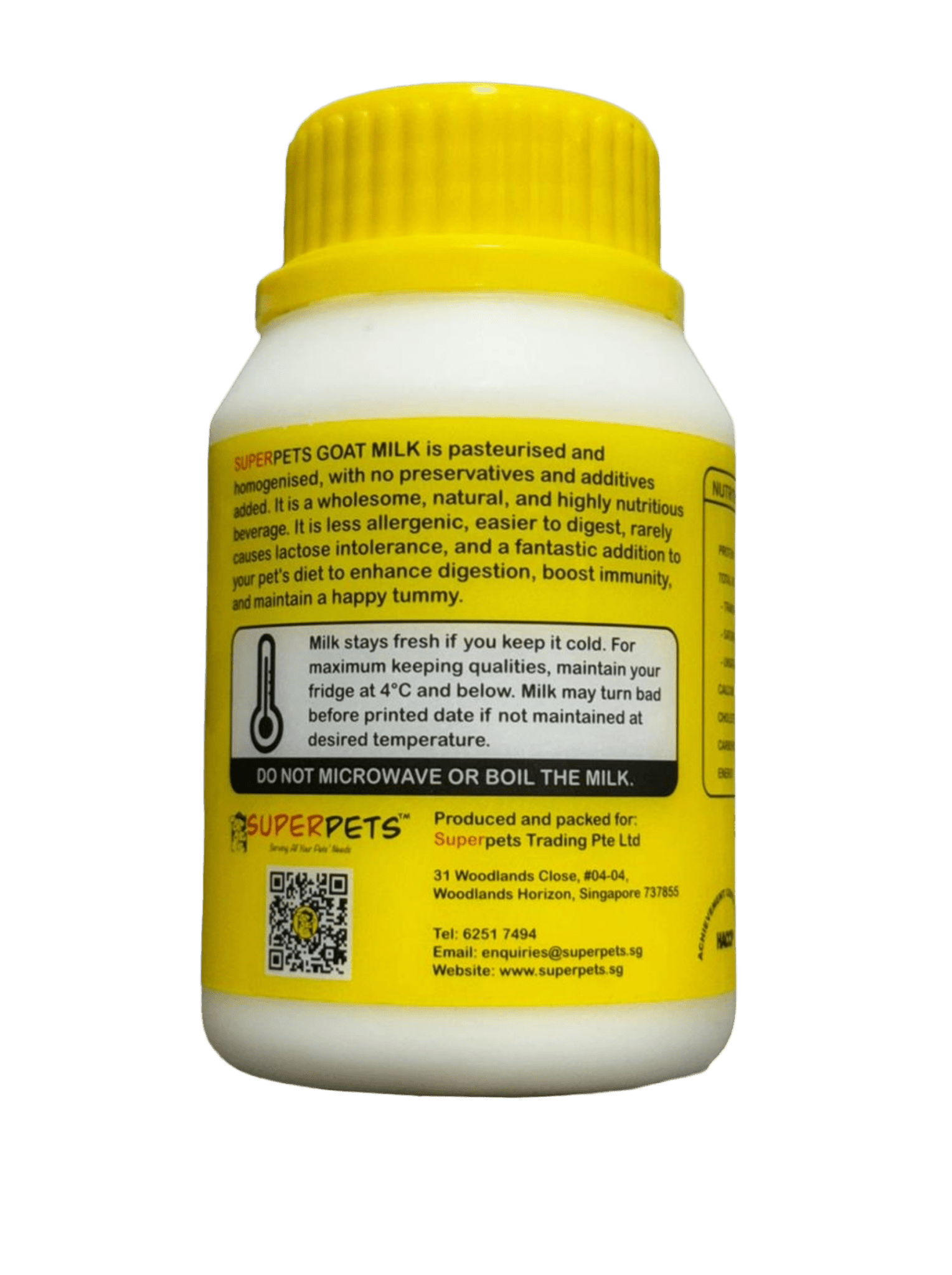 Fresh Goat milk by Superpets 5s/30s bottlesDogsSuperpets Trading