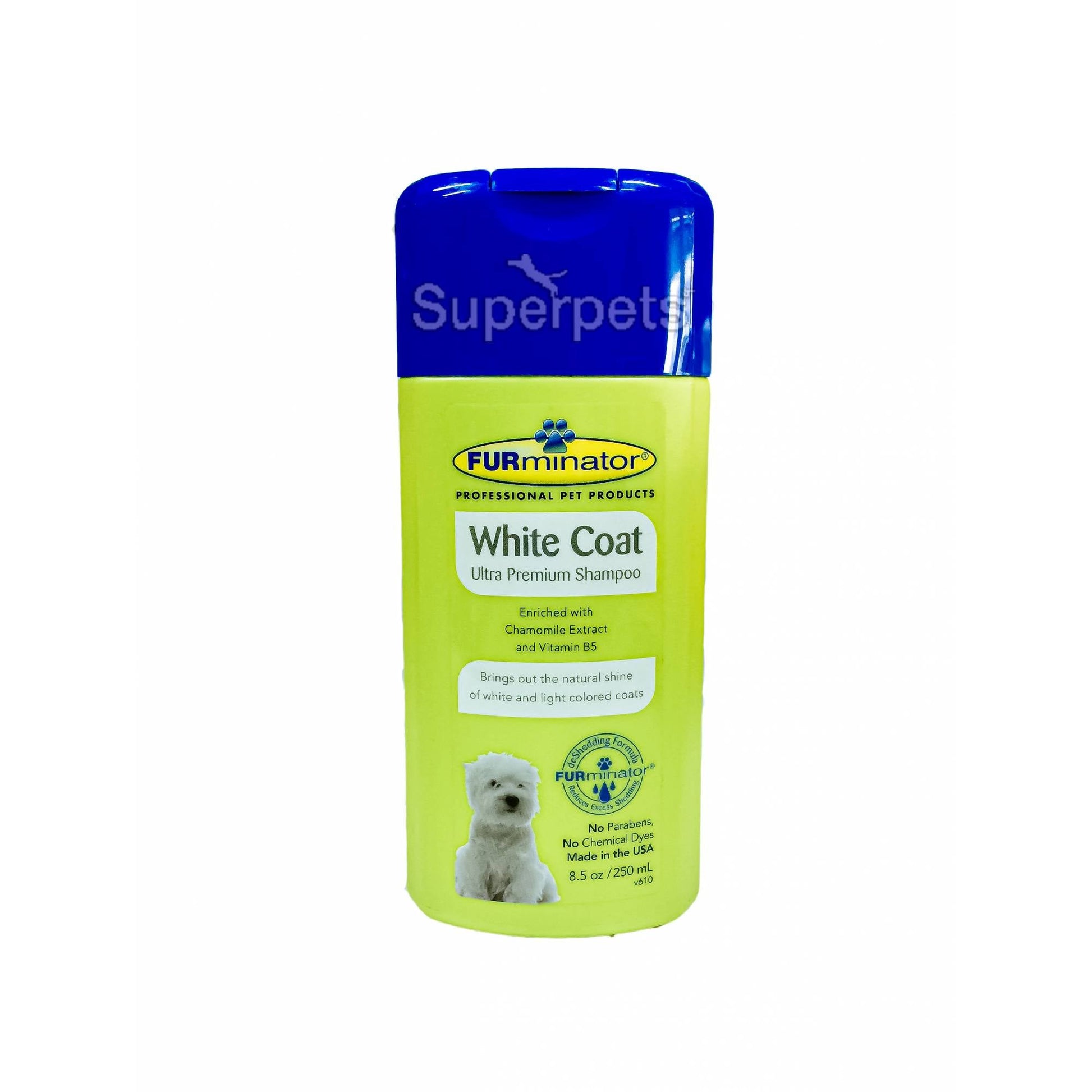FURminator - White Coat Ultra Premium Dog Shampoo 250mlSuperpets Trading