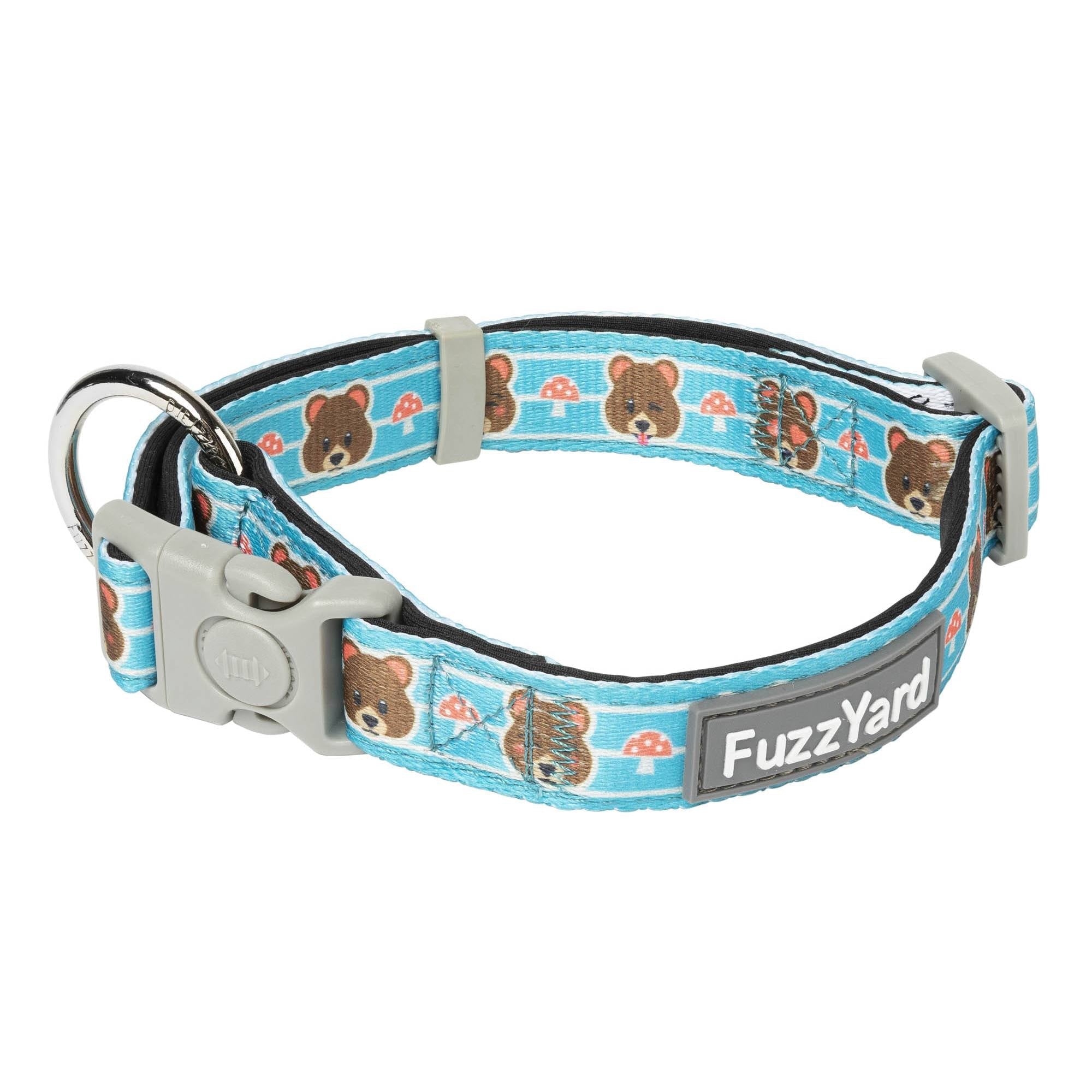 FuzzYard Dog Collar - Fuzz Bear (M)DogsSuperpets Trading