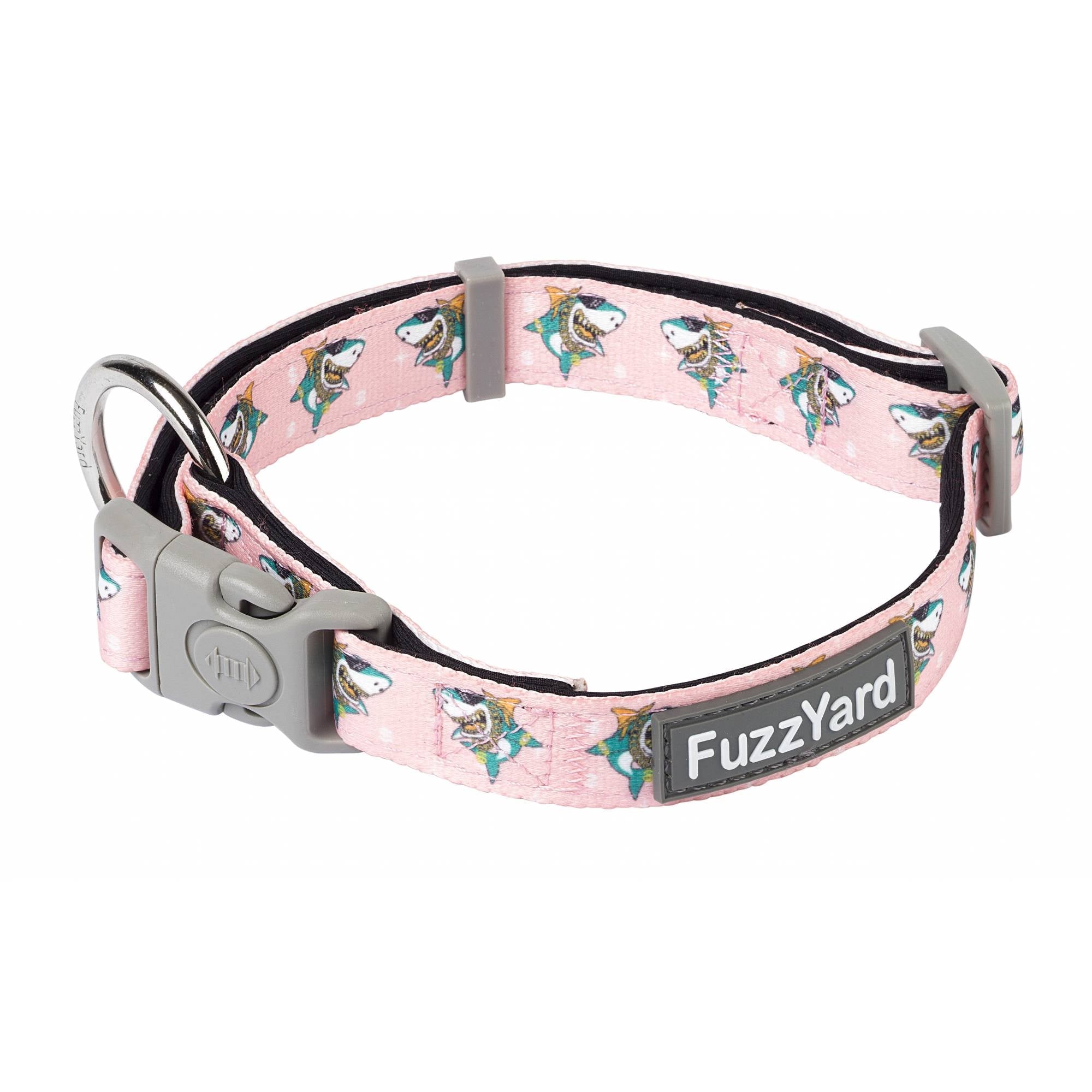 FuzzYard Dog Collar - LL Cool Jaw$ (M)DogsSuperpets Trading