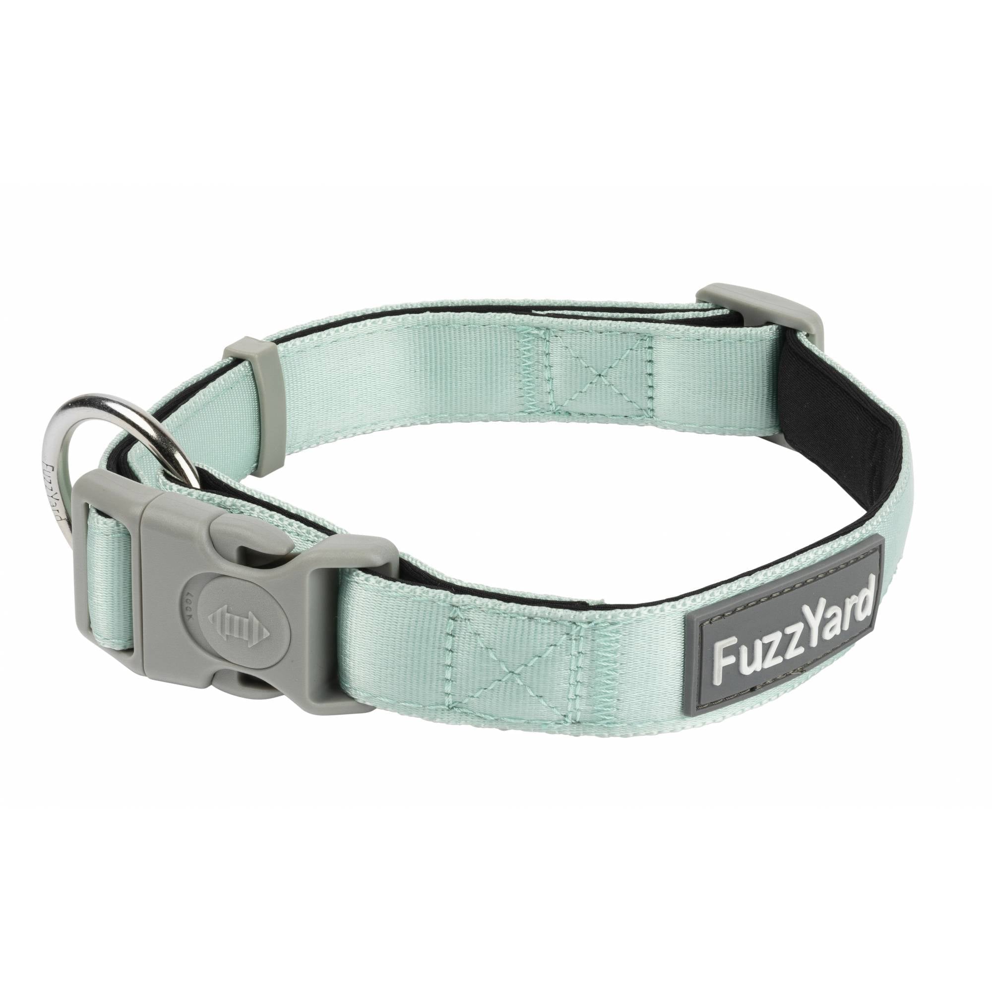FuzzYard Dog Collar - Mint (L)Superpets Trading
