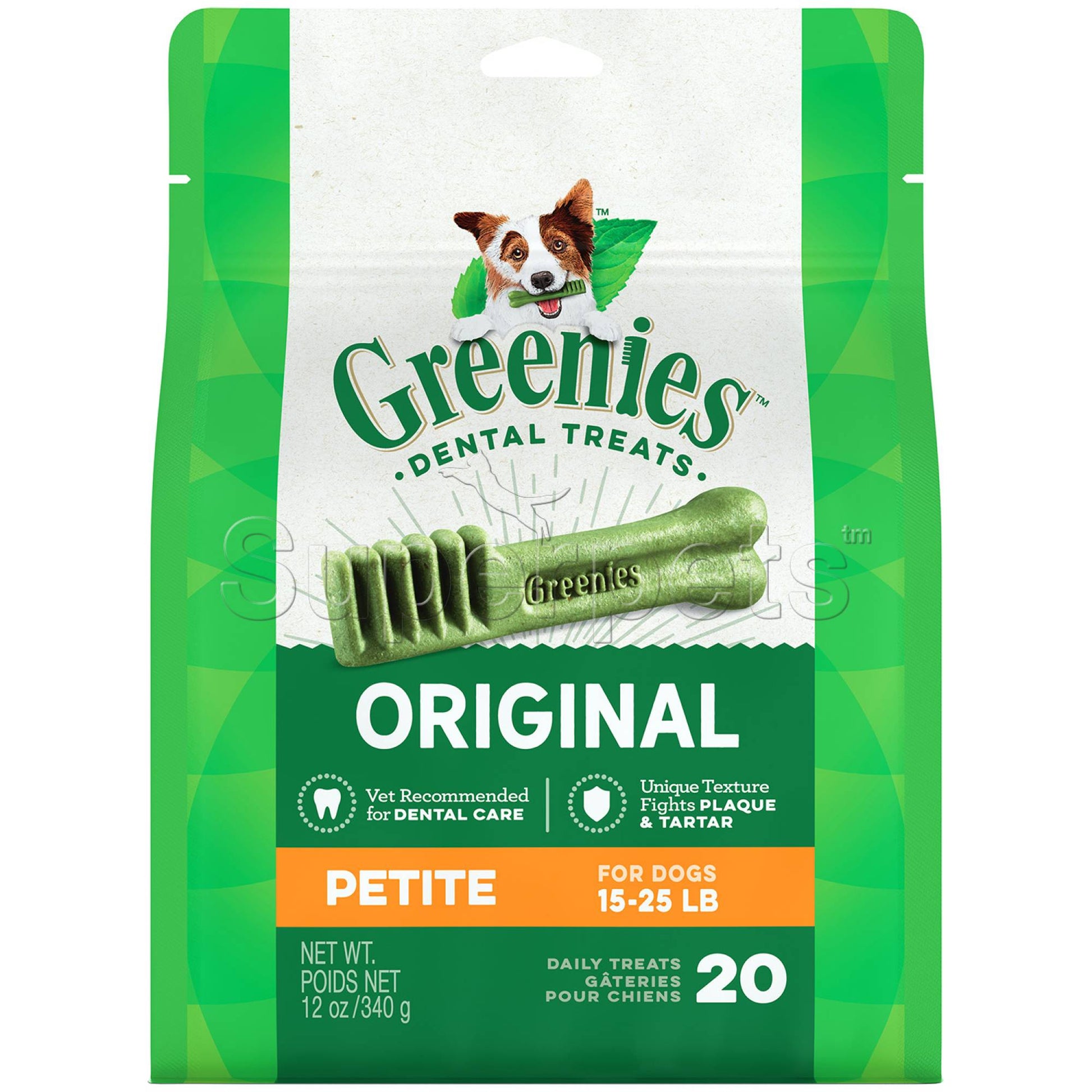 Greenies Original Petite 340g 20pcsDogsSuperpets Trading