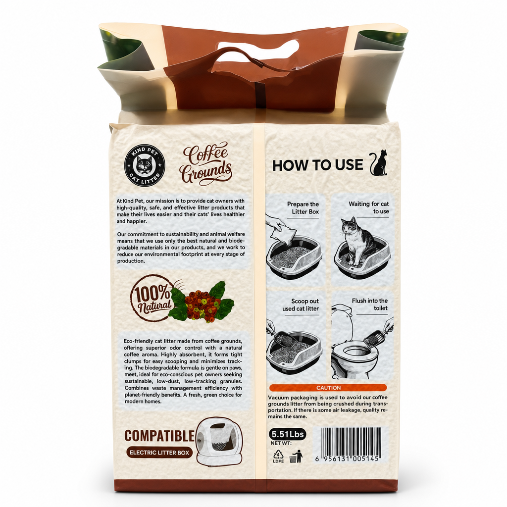 Boss Sand Coffee Cat litter - Caffeine Free 2.5kg