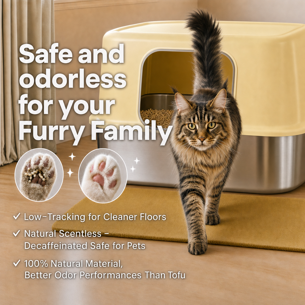 Boss Sand Coffee Cat litter - Caffeine Free 2.5kg