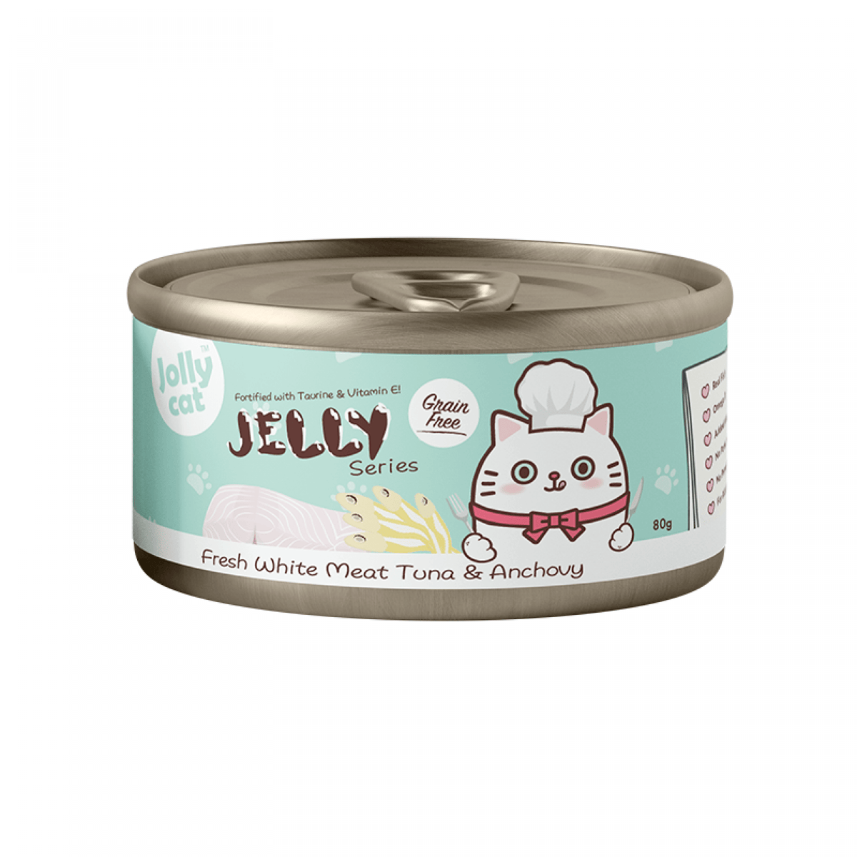 Jolly Cat Premium White Meat Tuna & Anchovy 80gDogsSuperpets Trading