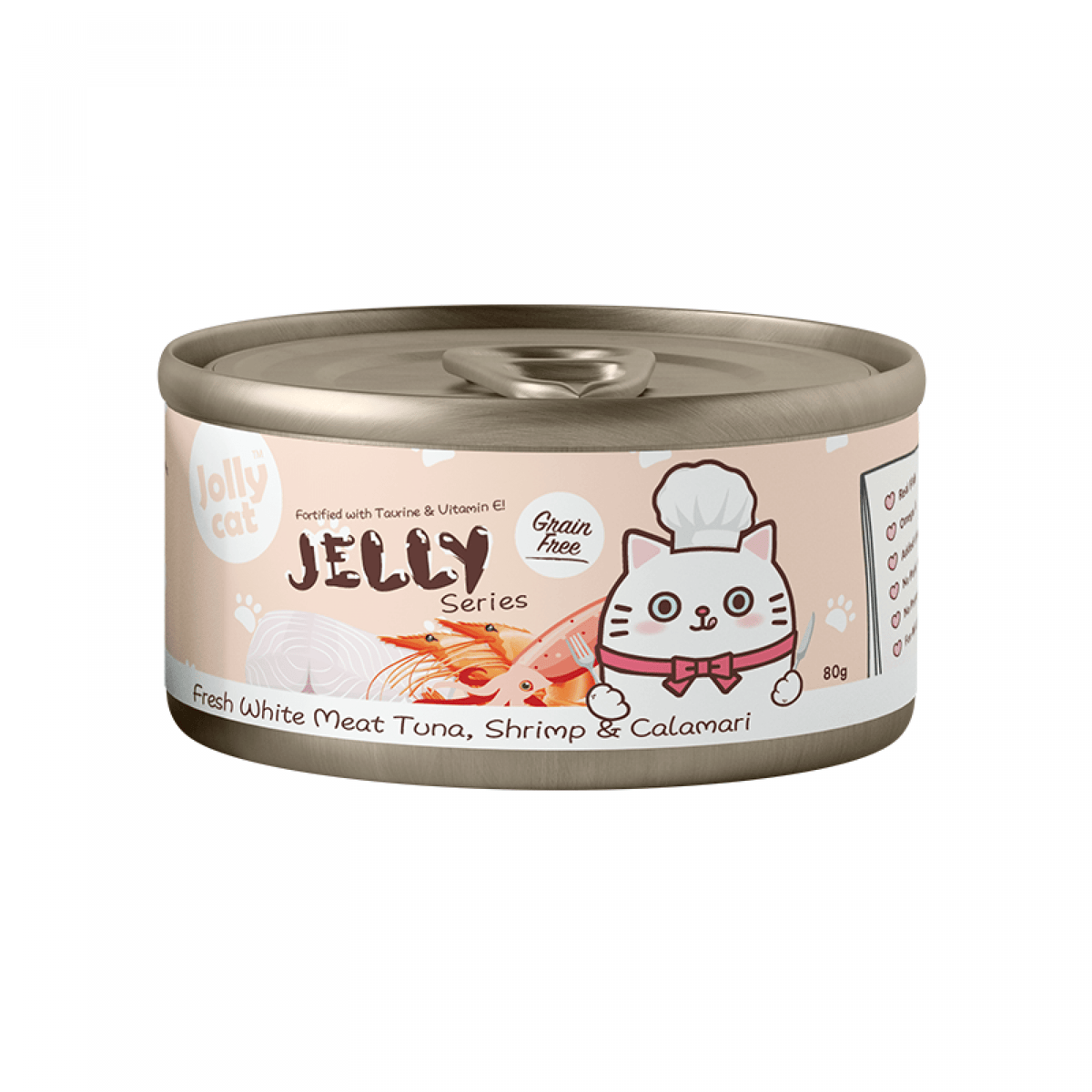 Jolly Cat Premium White Meat Tuna & Shrimp 80gCatsSuperpets Trading