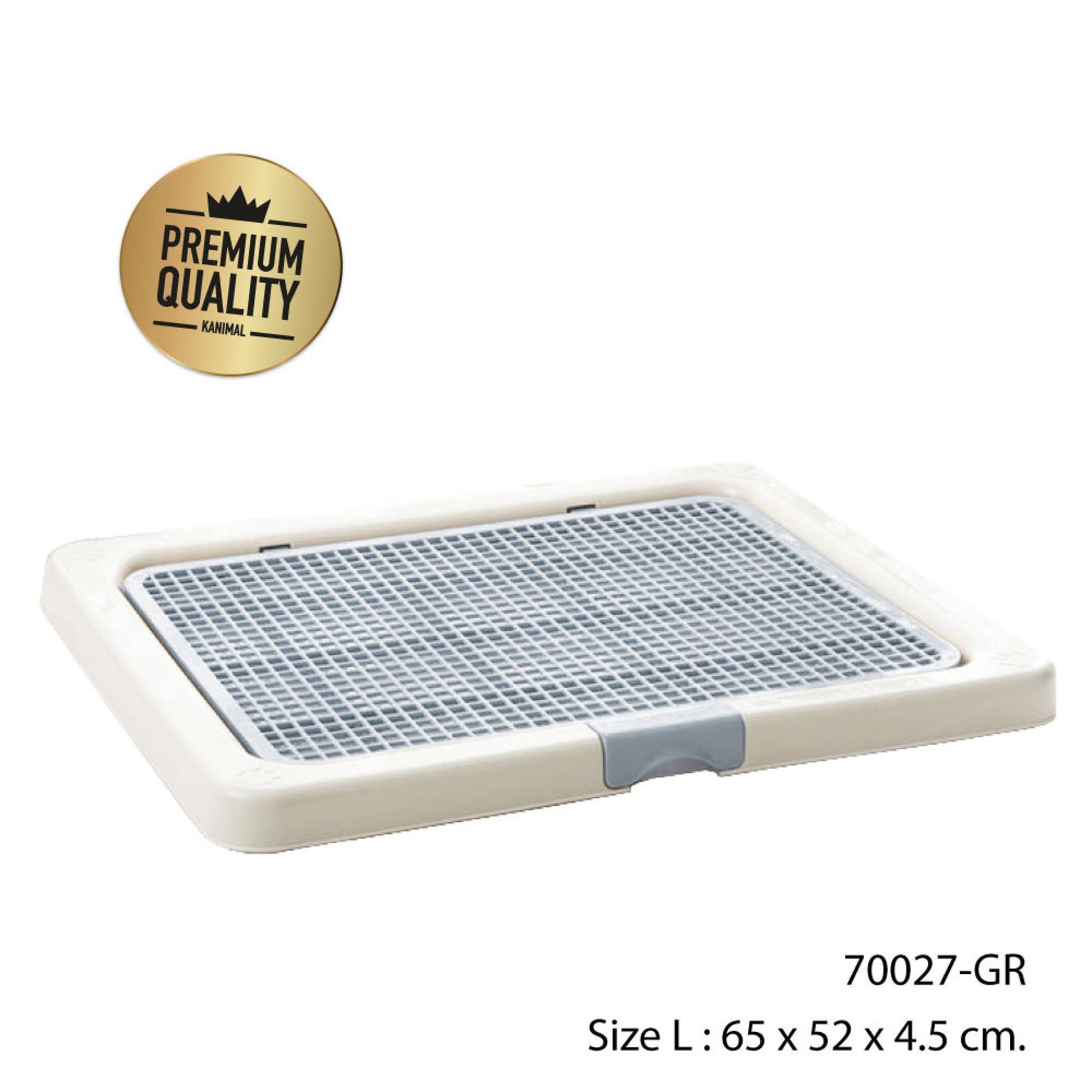 Kanimal - Open-Top Dog Tray Size L - Grey (65x52x4.5cm)DogsSuperpets Trading