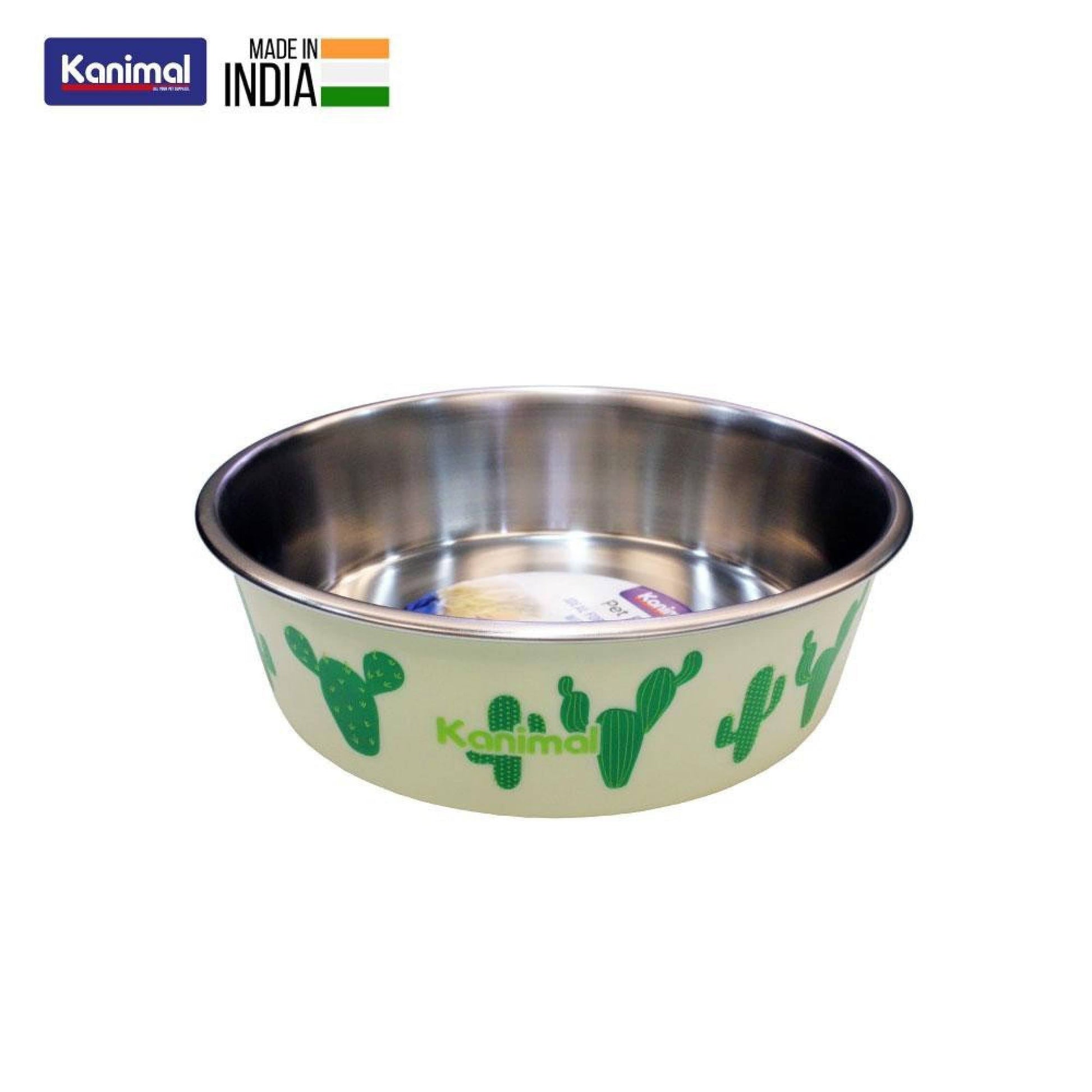 Kanimal - Pet Bowl - Luna Bowl The Cactus (S) 12.2x4cm (4.8”) - 0.30LSuperpets Trading