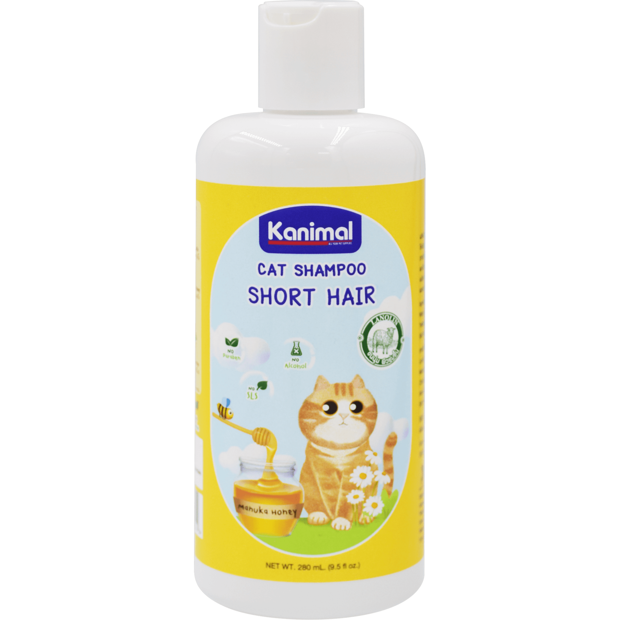 Kanimal - Short Hair Shampoo for Cats 280mlSuperpets Trading