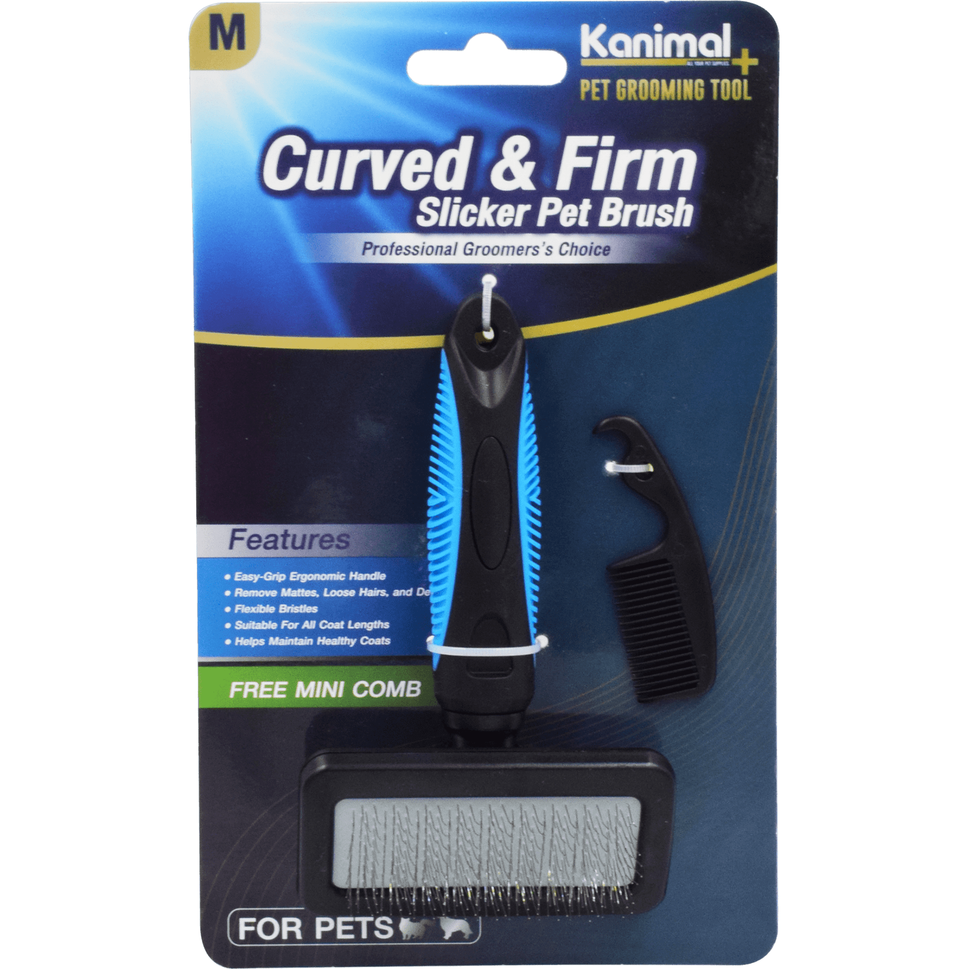 Kanimal - Slicker Brush Size M (16x9.5cm)Superpets Trading