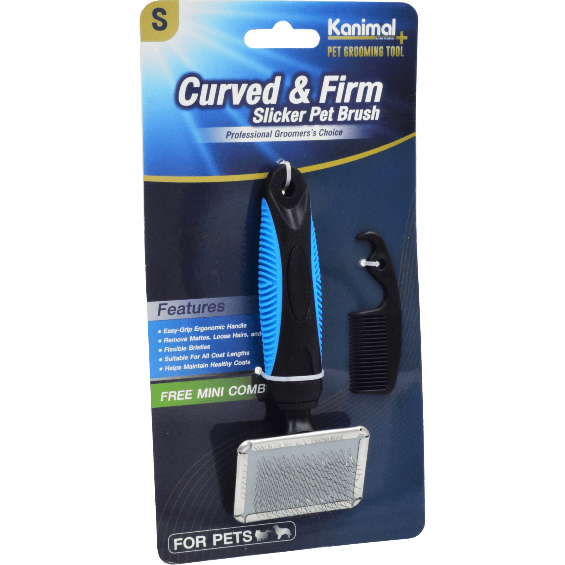 Kanimal - Slicker Brush Size S (16x6.3cm)Superpets Trading