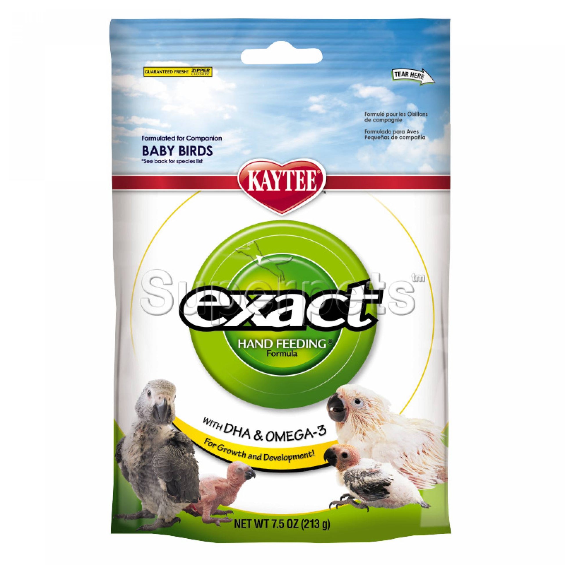 Kaytee 036944 Exact Baby Bird Hand Feeding Formula 7.5oz (213g)Superpets Trading