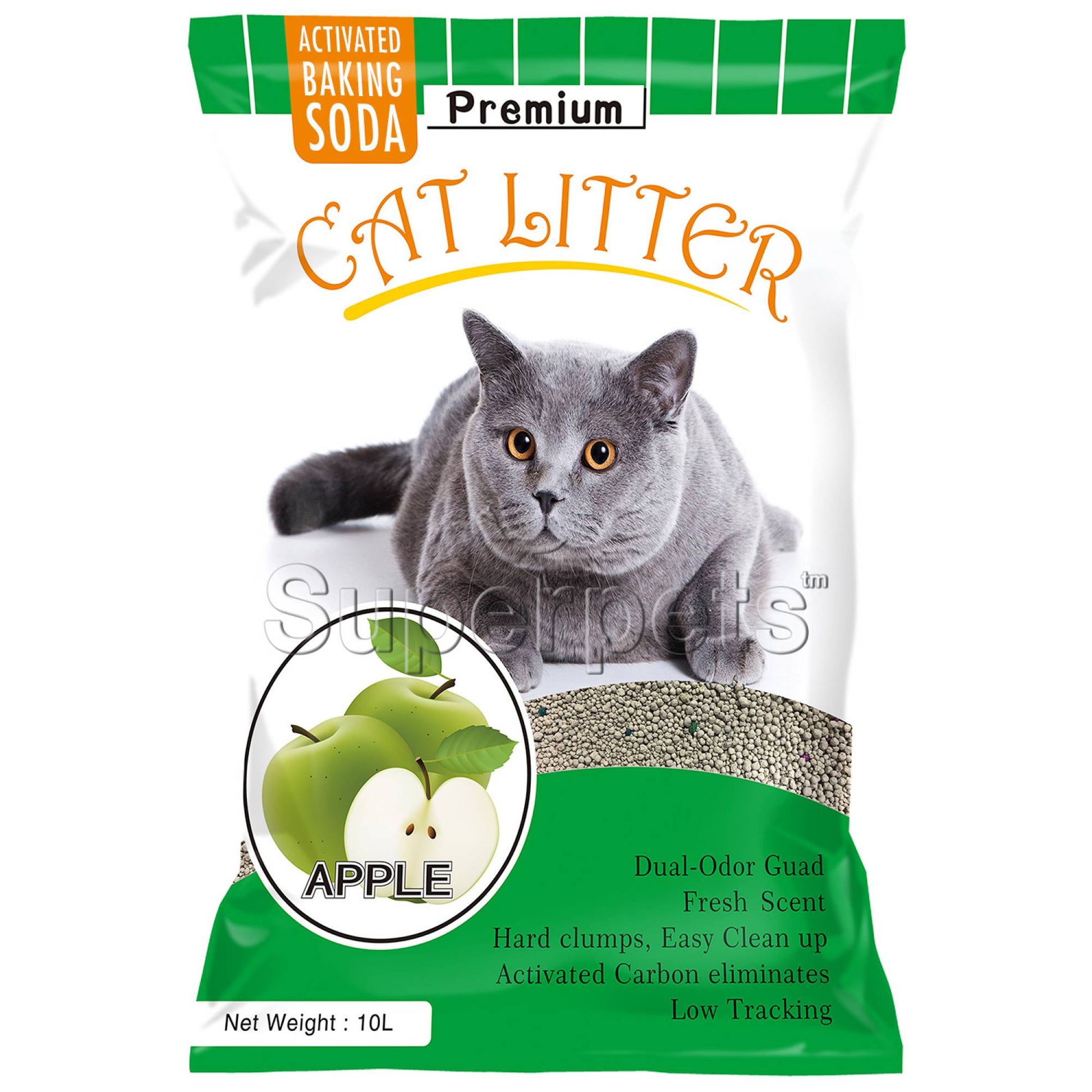 Kind Pet - Clumping Cat Litter Coarse 10L - AppleCatsSuperpets Trading