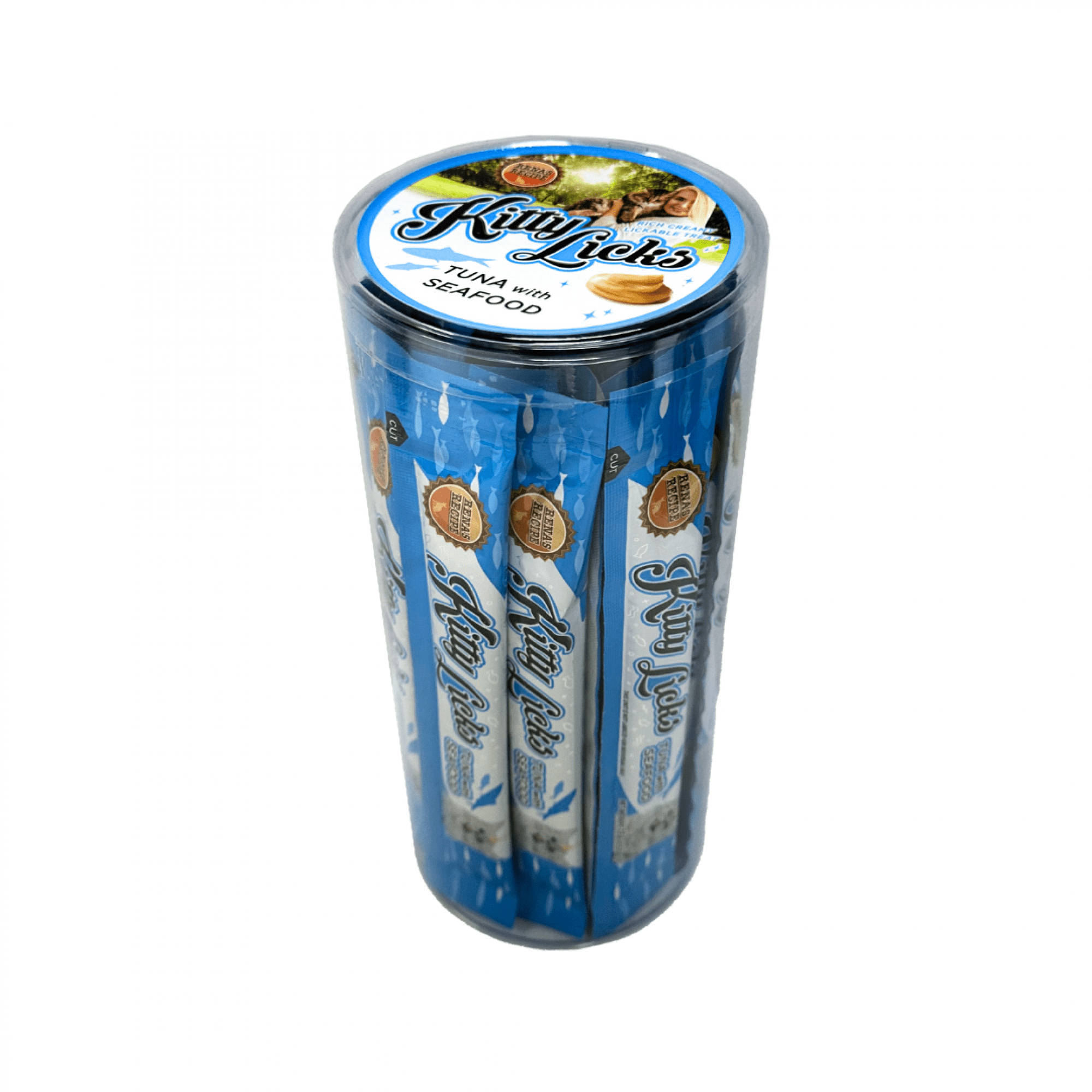 Kitty Licks - Tuna with Seafood 15g x 30 tubesSuperpets Trading