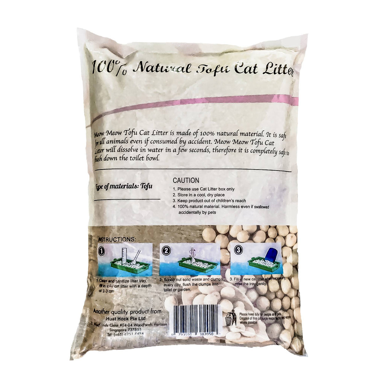 Meow Meow - Tofu Cat Litter Lavender 6LSuperpets Trading