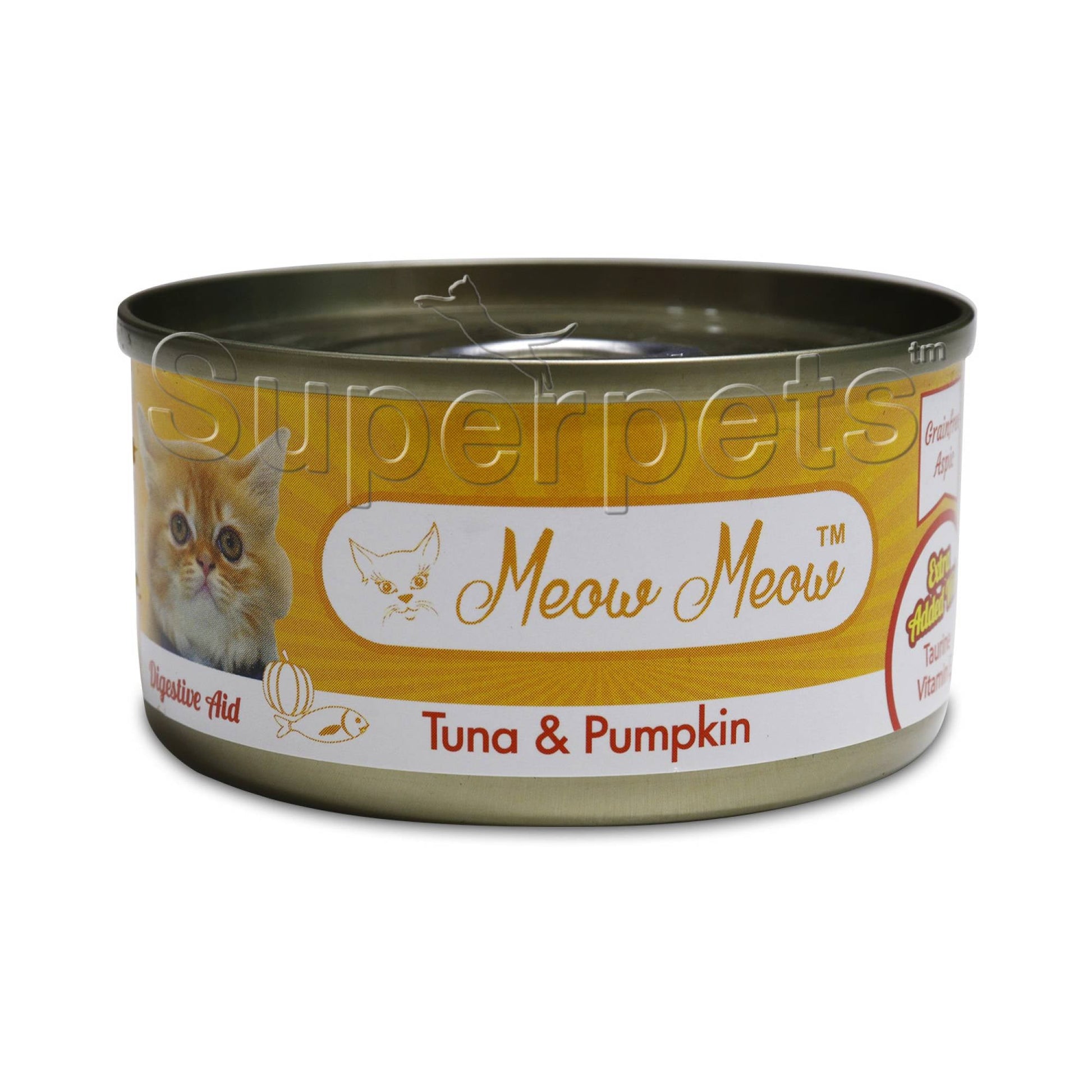 Meow Meow Tuna & Chicken - Cat Wet Food 80gSuperpets Trading