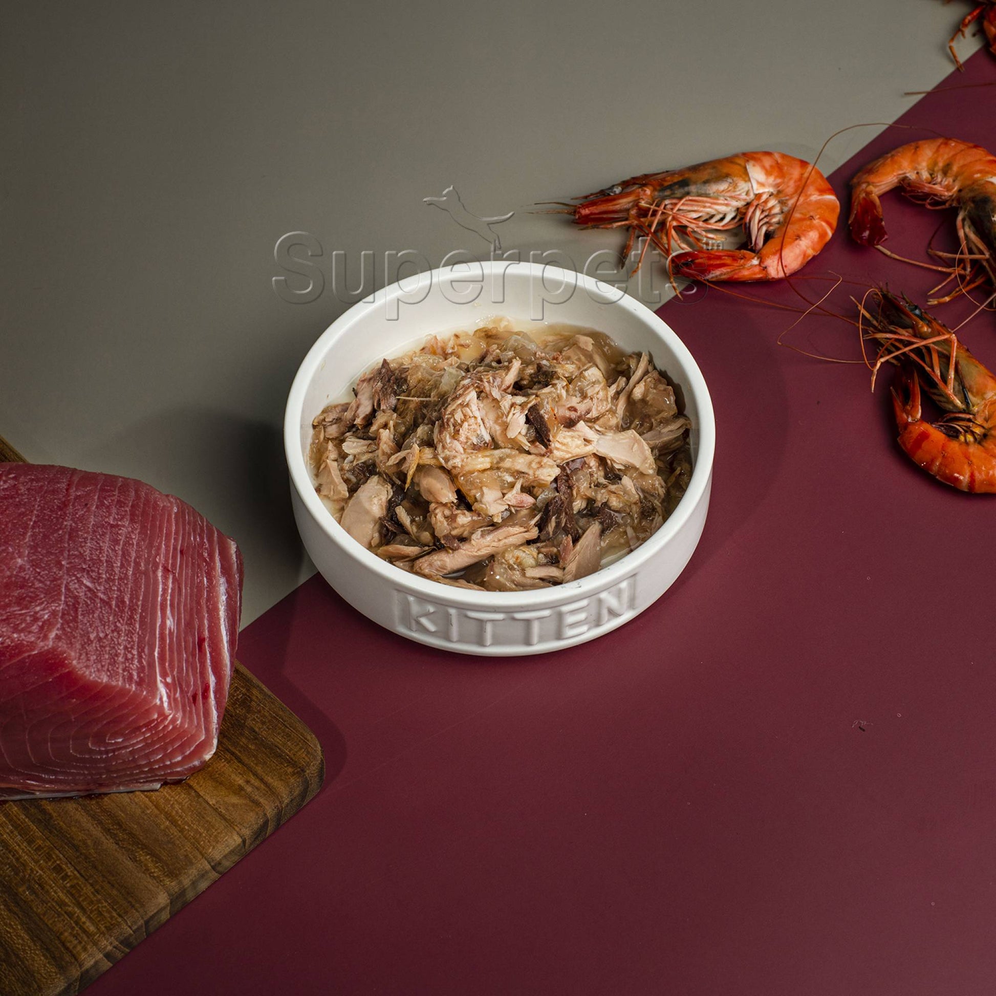 Meow Meow - Tuna & Shrimp - Grain Free 80gSuperpets Trading