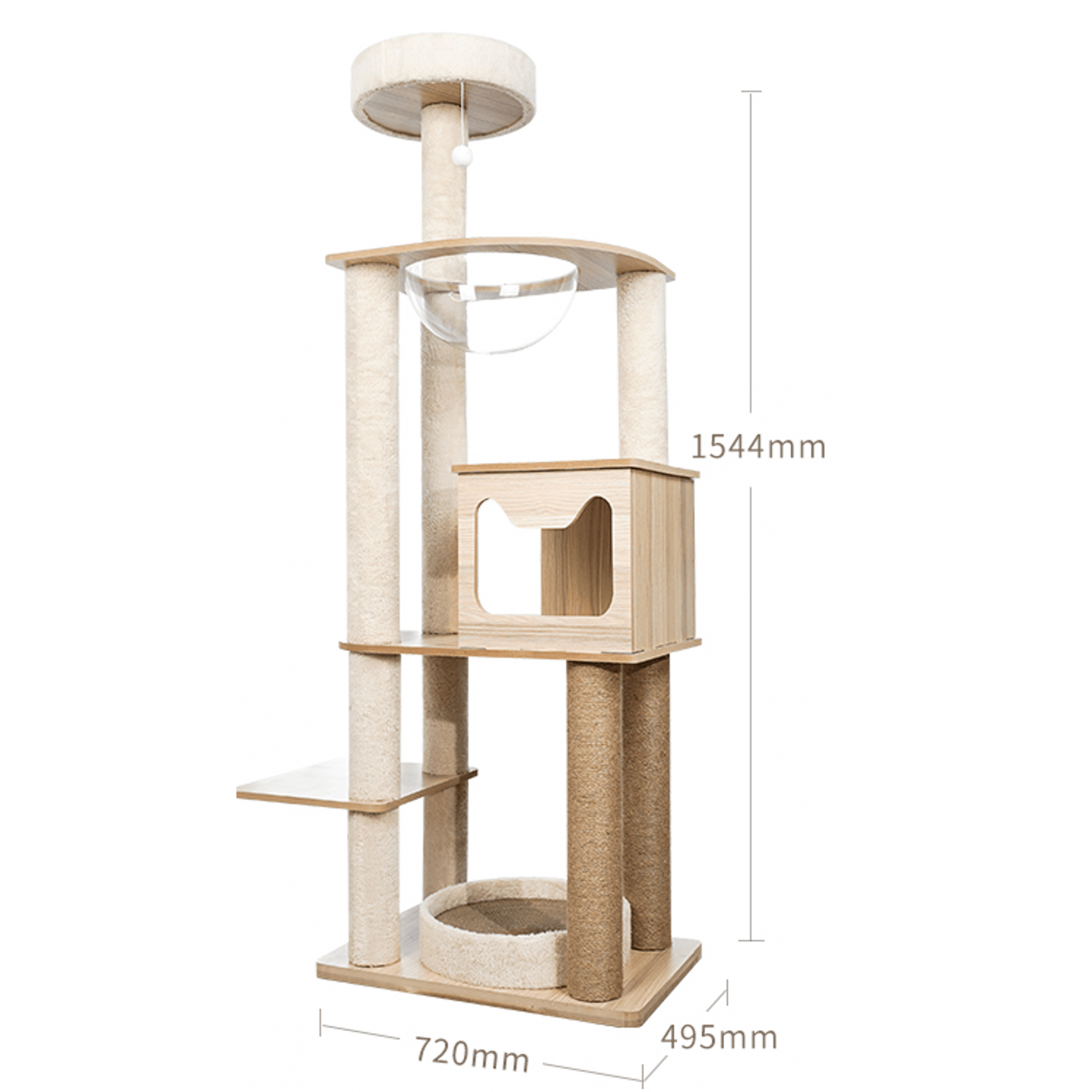 Minimax - BI080 - Cat Condo 72x49x154cmSuperpets Trading