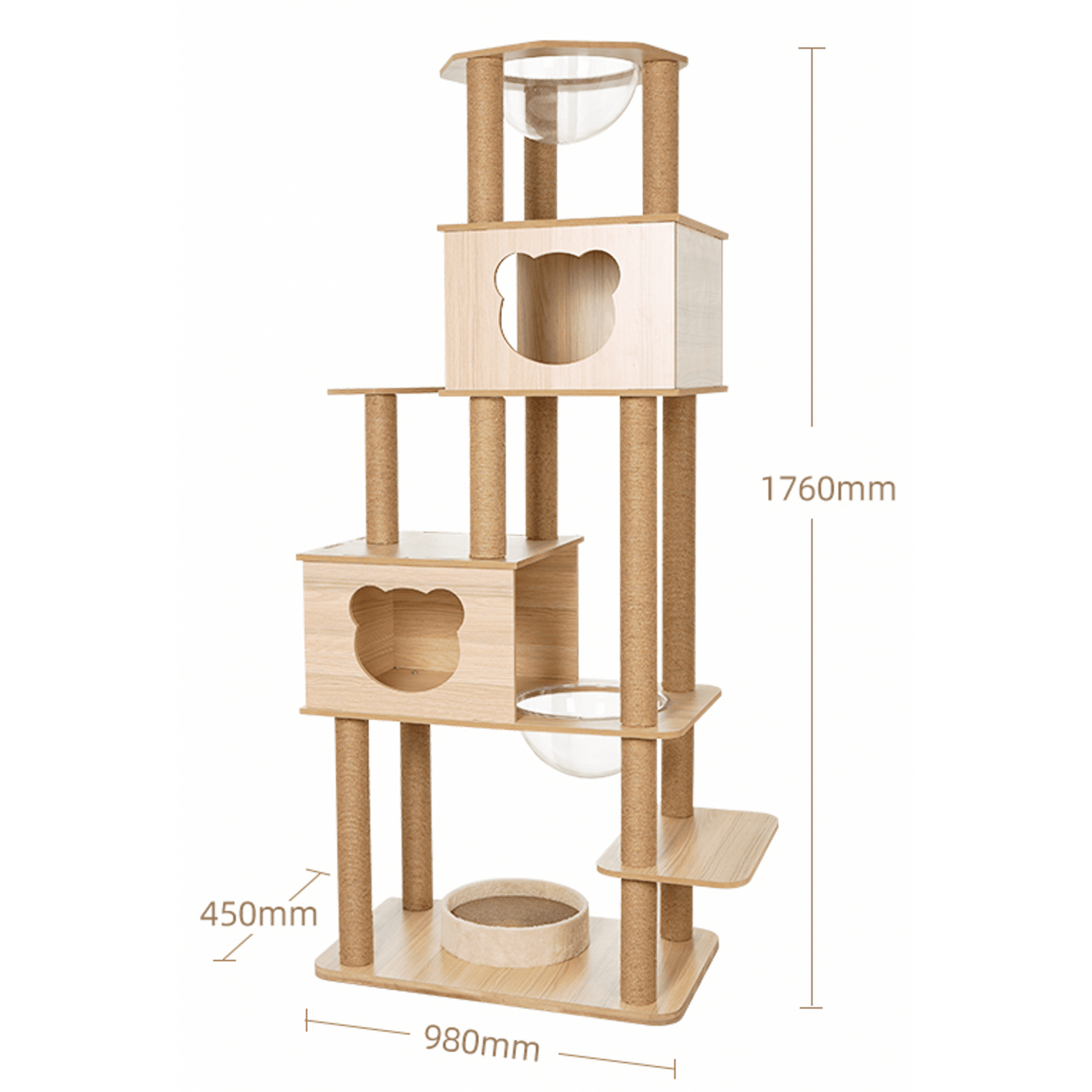 Minimax - BI081- Cat Condo 98x45x176cmSuperpets Trading