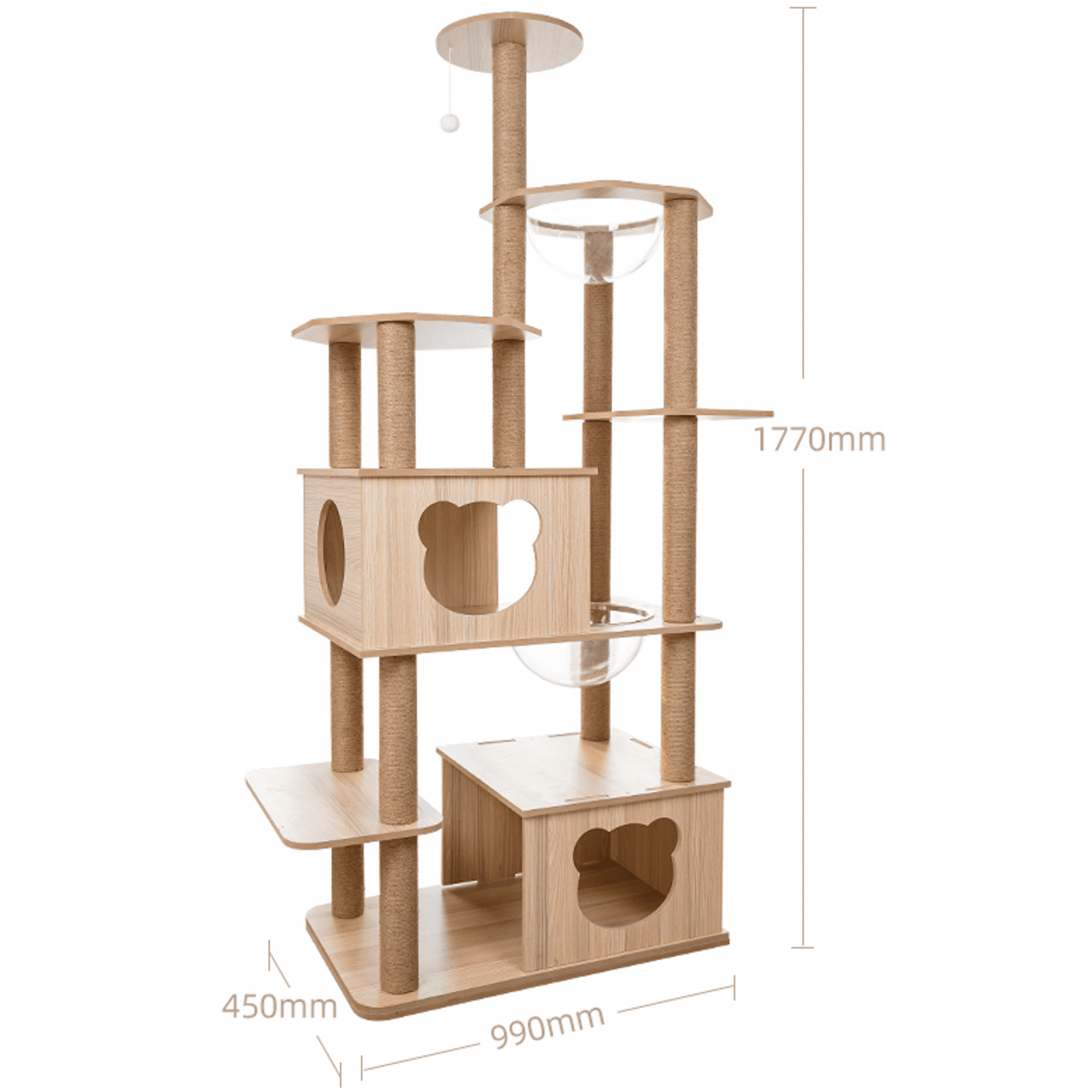 Minimax - BI083 - Cat Condo 99x45x177cmSuperpets Trading