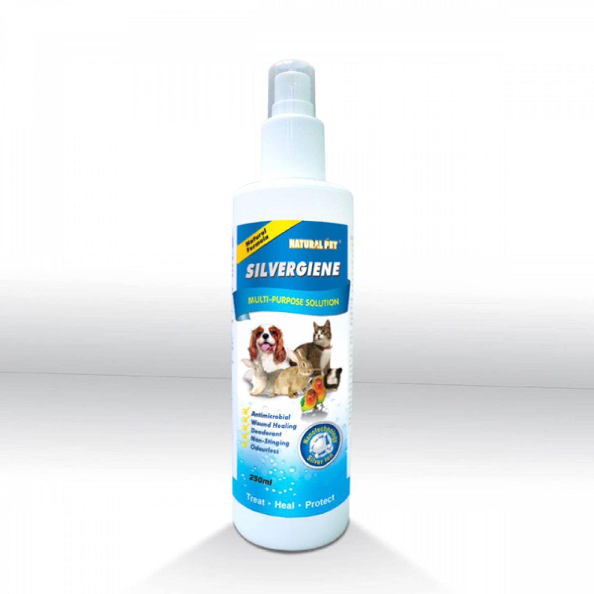 Natural Pet - Silvergiene Multi-Purpose Solution 250mlSuperpets Trading
